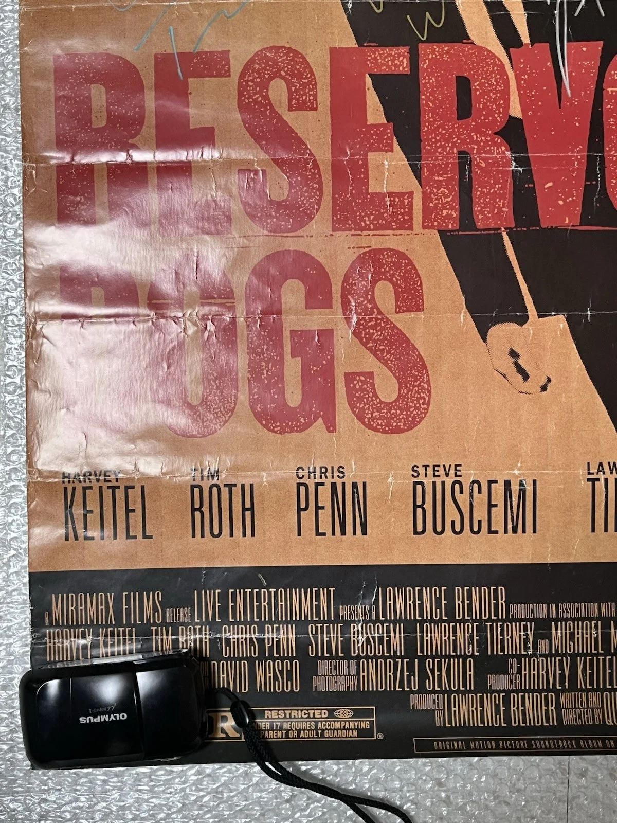 SEE BELOW — Movie Reservoir Dogs CAST SIGNED MOVIE POSTER /autograph, изображение 4