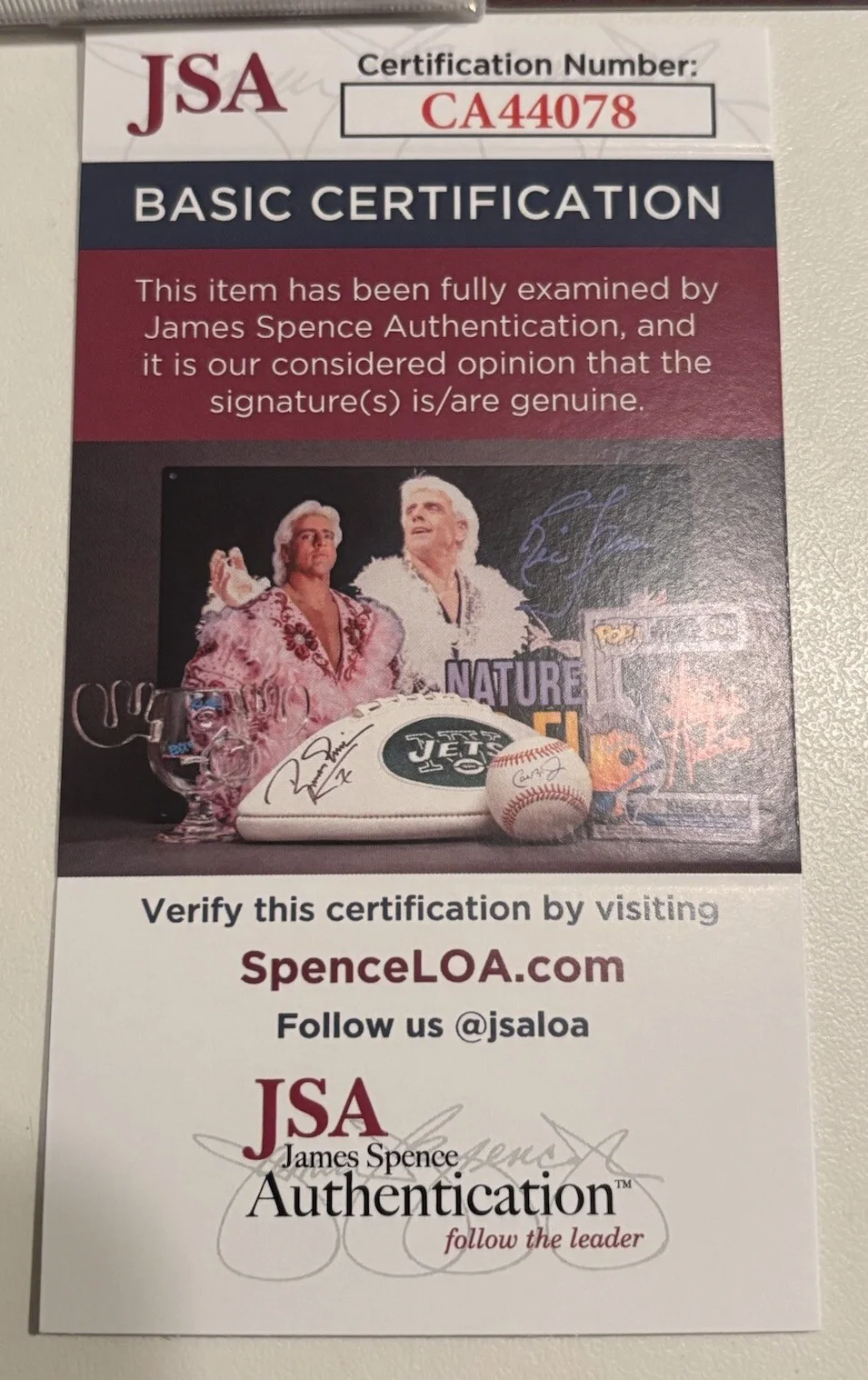 ORVILLE PECK STAMPEDE AUTOGRAPHED SIGNED ART CARD NEW CD JACKET JSA COA CA44078, image 5