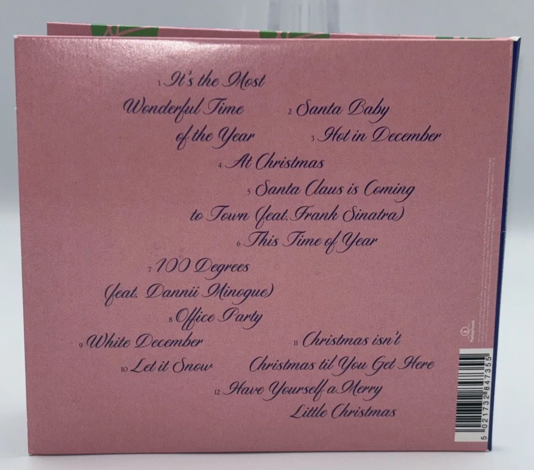 KYLIE MINOGUE AUTOGRAPHED KYLIE CHRISTMAS FULLY WRAPPED CD SIGNED ON THE COVER, image 5