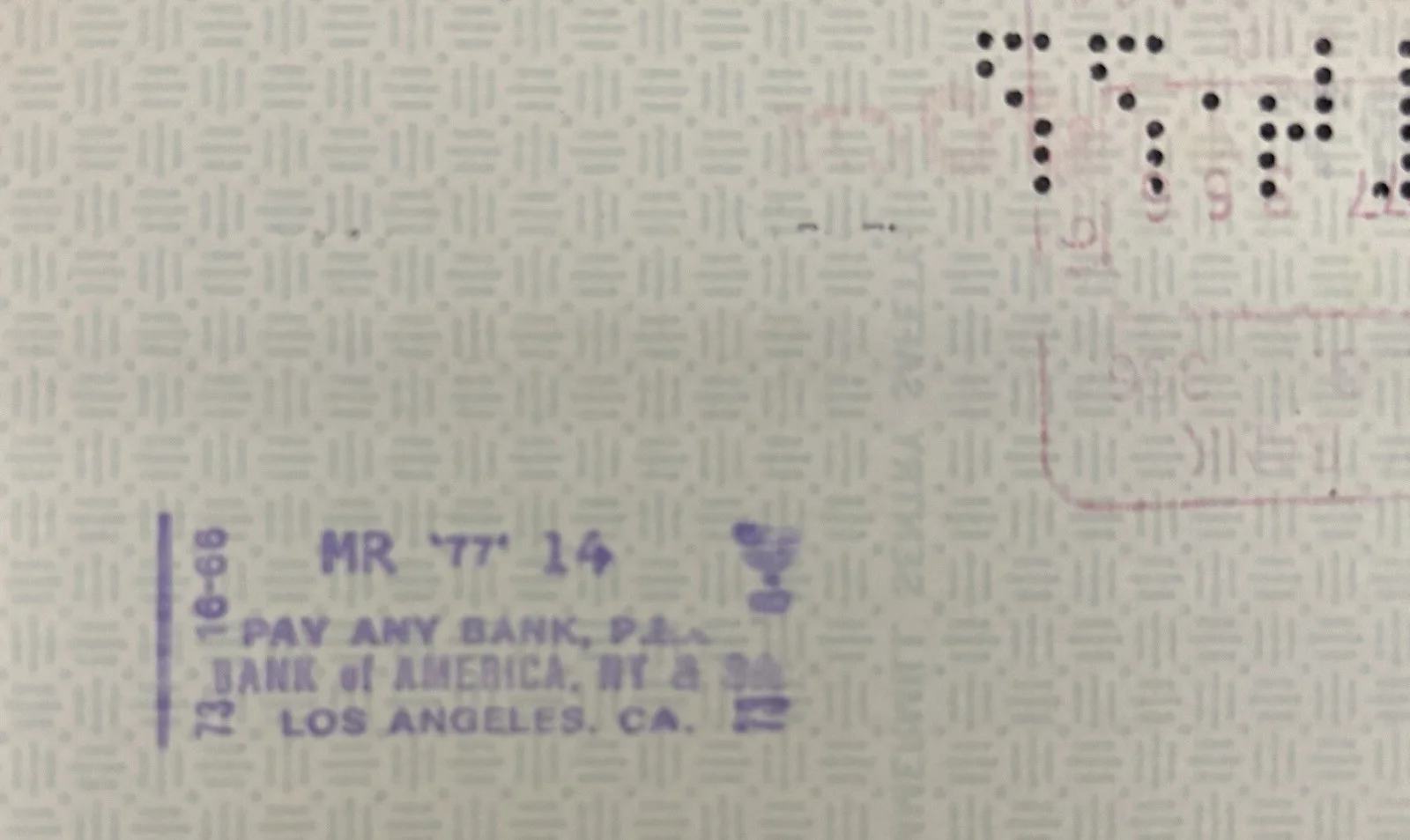 David Hedison — David Hedison “The Fly” Signed Check, image 4