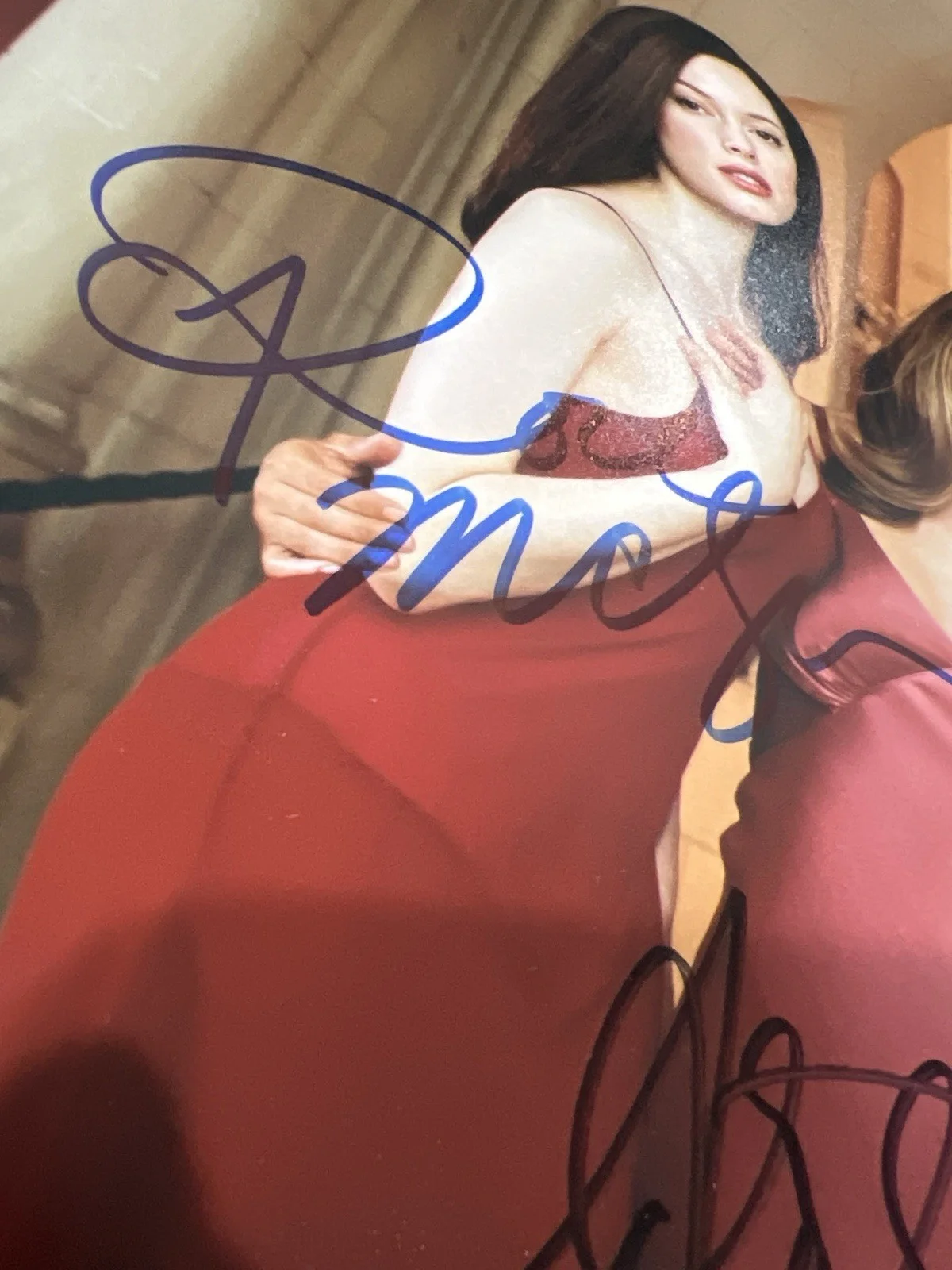 Alyssa Milano — Charmed Cast Signed 11x14 Photo Milano Combs McGowan Power of Three, изображение 2