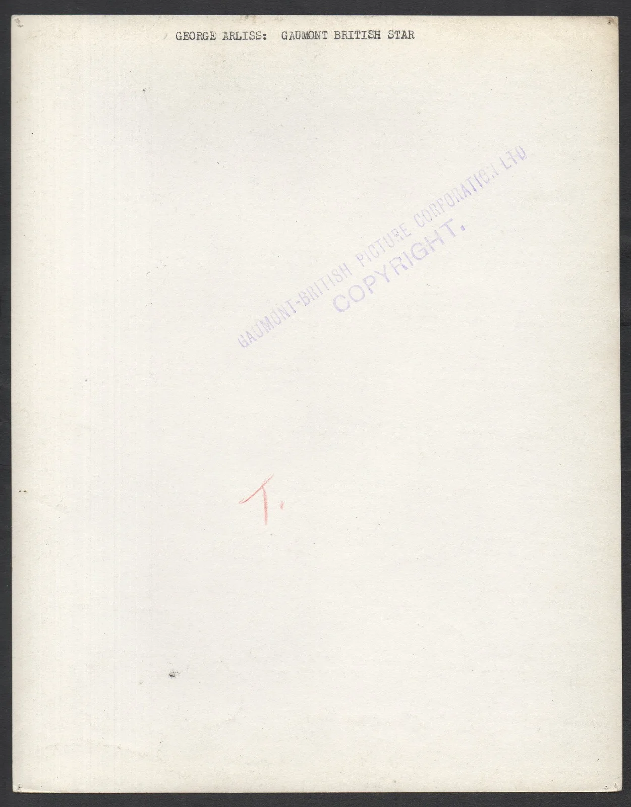 GUV’NOR 1935 George Arliss monocle 10x8 PORTRAIT, image 2