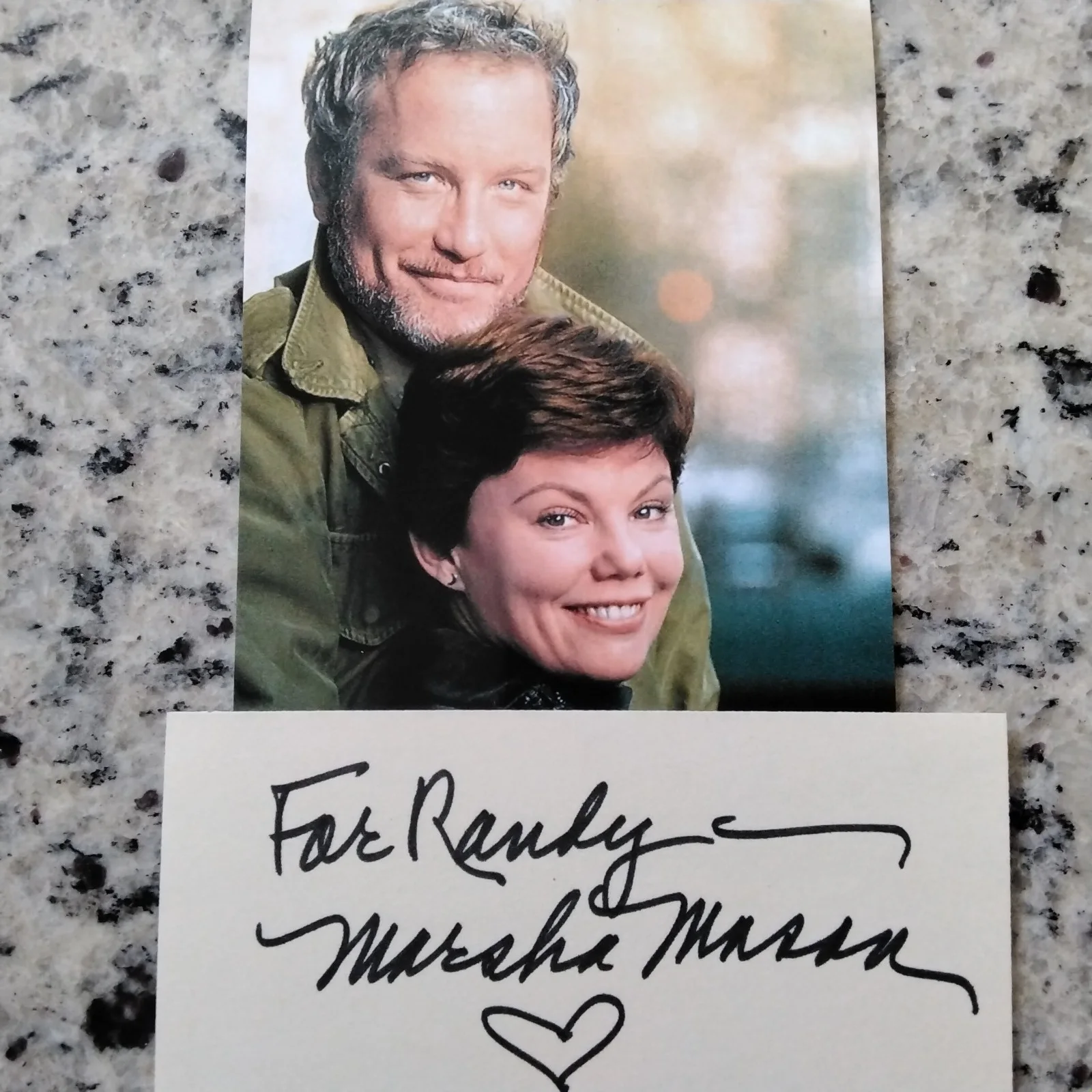 Marsha Mason SIGNED Card Photo Film Actress The Goodby Girl Neil Simon Chapter 2, изображение 2
