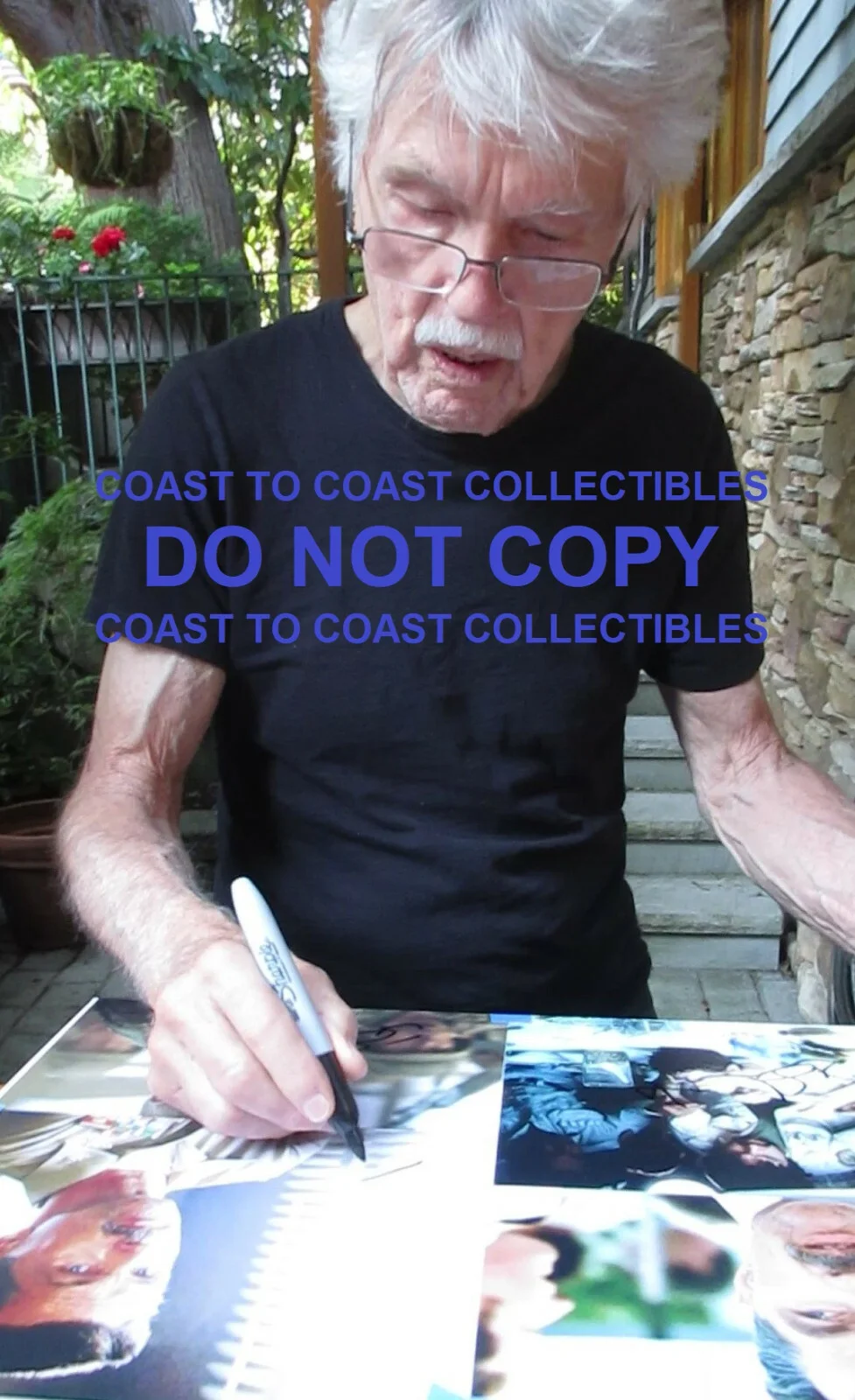 Tom Skerritt — Tom Skerritt actor signed autographed Viper Top Gun 8x10 photo,proof Beckett COA, image 2