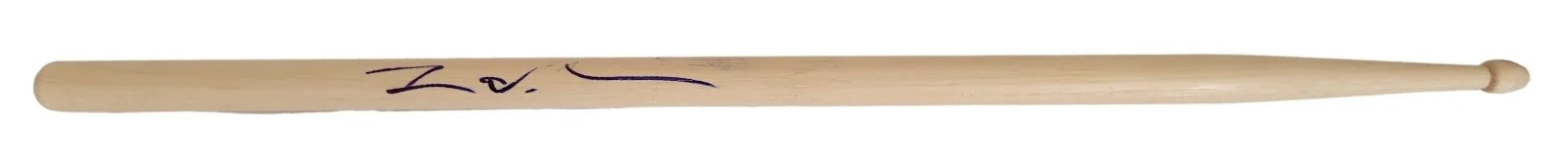 Zak Starkey The Who drummer signed Drumstick COA proof autograph.Ringo Starr son, изображение 5