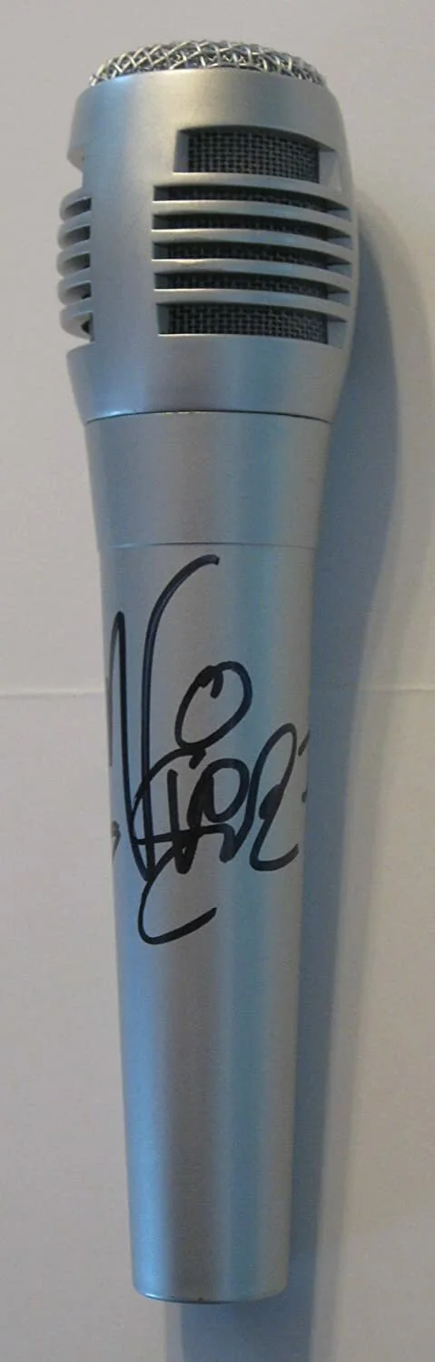 Vanilla Ice rapper Ice Ice Baby autographed Microphone Mic proof Beckett COA, изображение 3