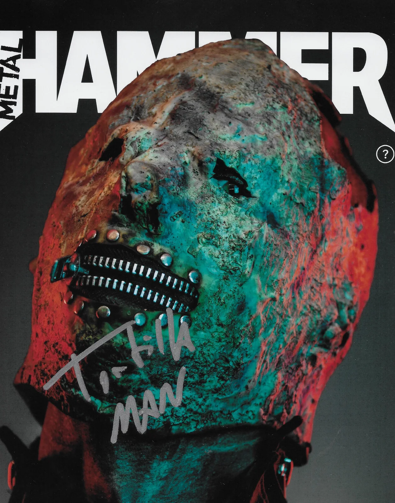 Tortilla Man Slipknot metal band signed 8x10 photo COA exact Proof autographed, изображение 2