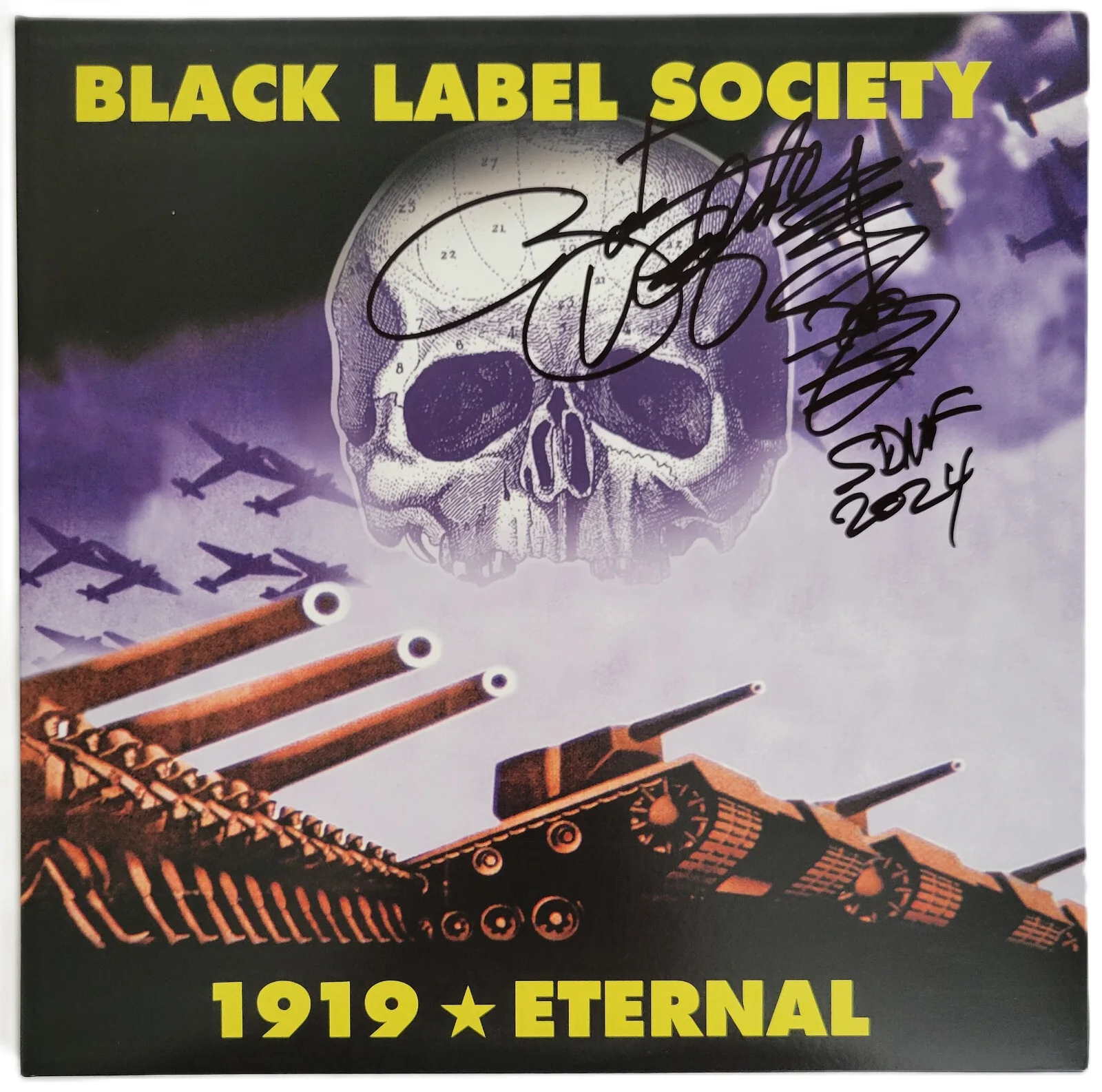 Zakk Wylde Signed 1919 Eternal Album COA Exact Proof Autographed Vinyl Record, изображение 5