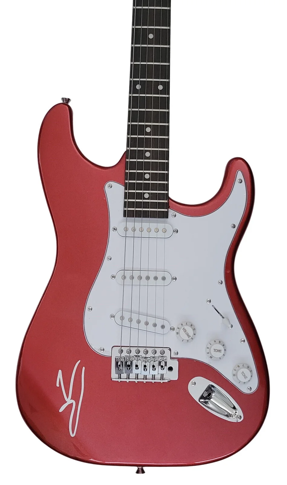 Vince Neil Motley Crue signed full size Electric guitar proof COA autographed, image 4