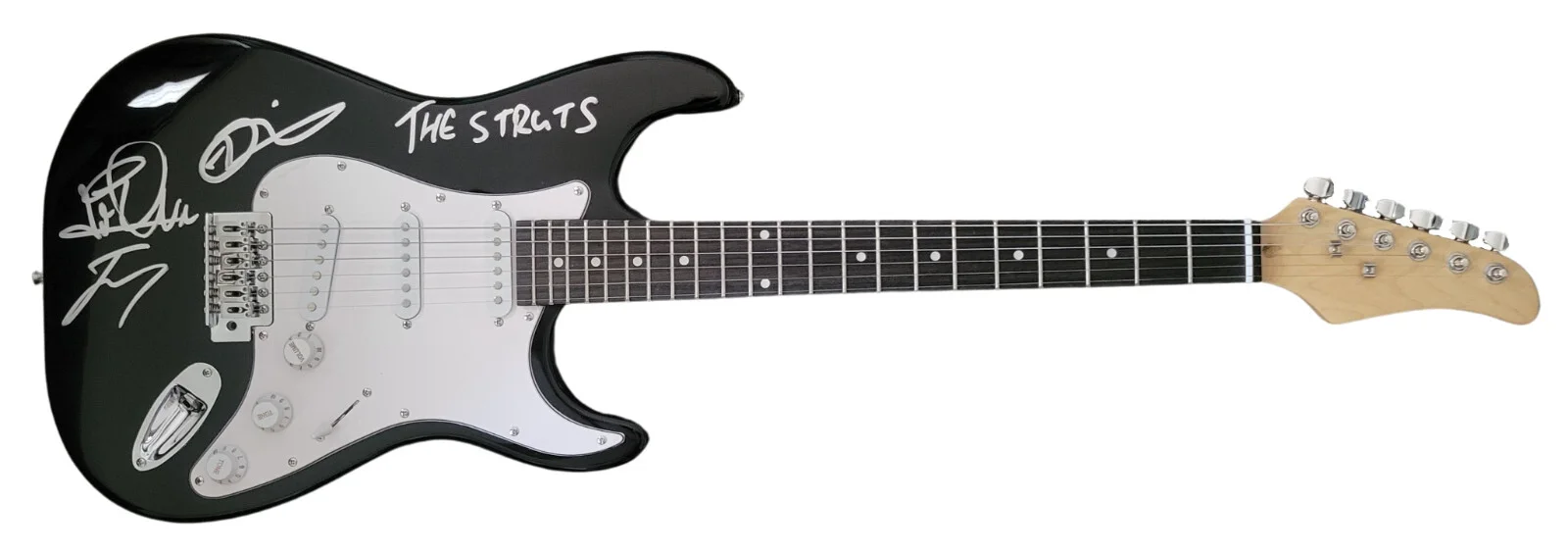 The Struts Band Signed Guitar COA Proof Autographed Spiller,Elliottt,Davies, image 4
