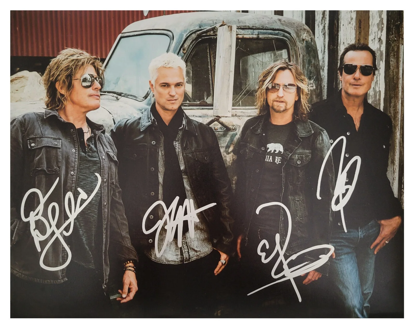 Stone Temple Pilots Band Signed 11x14 Photo Exact Proof COA Autographed, image 2