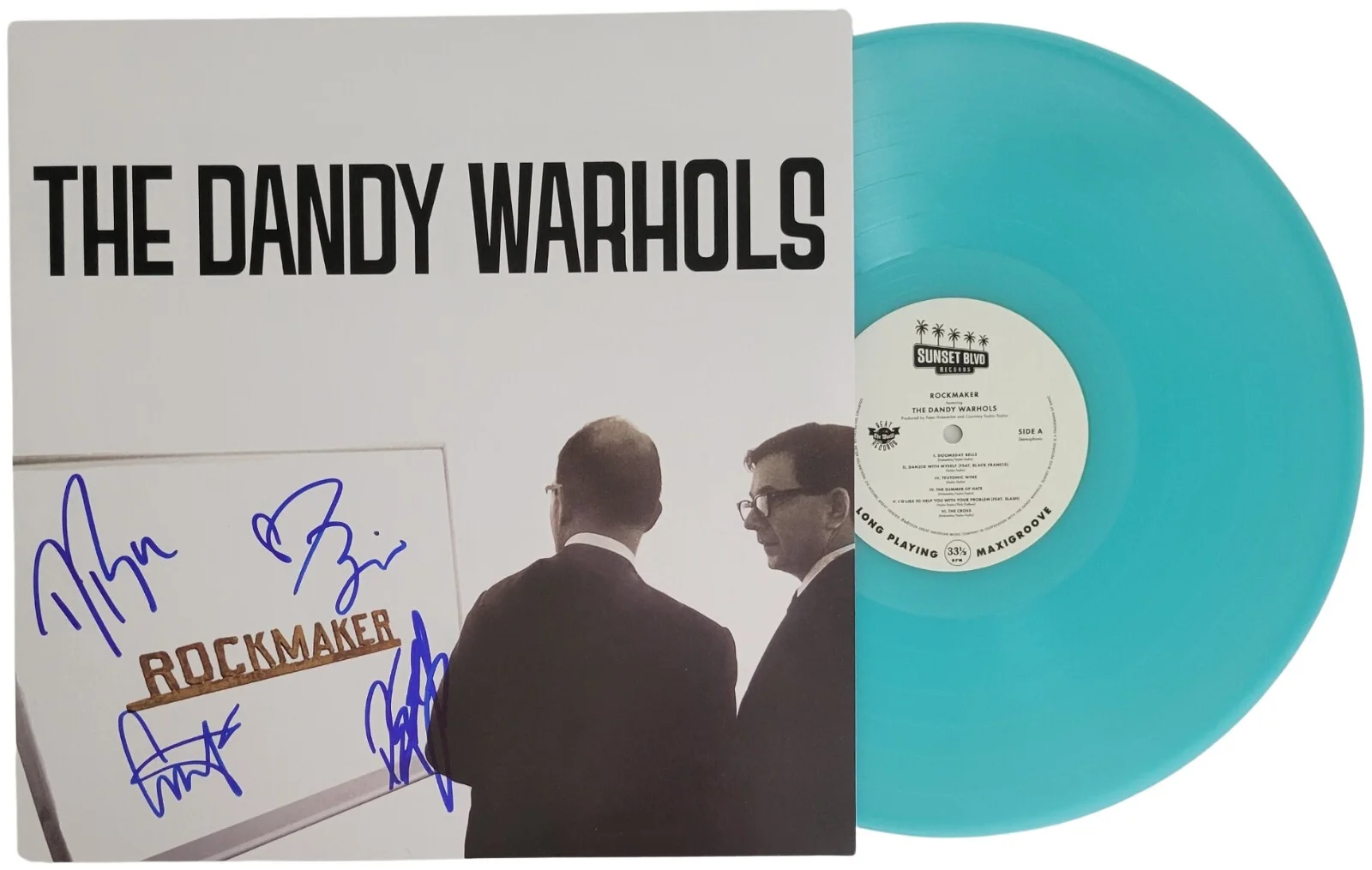 The Dandy Warhols Signed Rockmaker Album COA Proof Autographed Vinyl Record, image 2