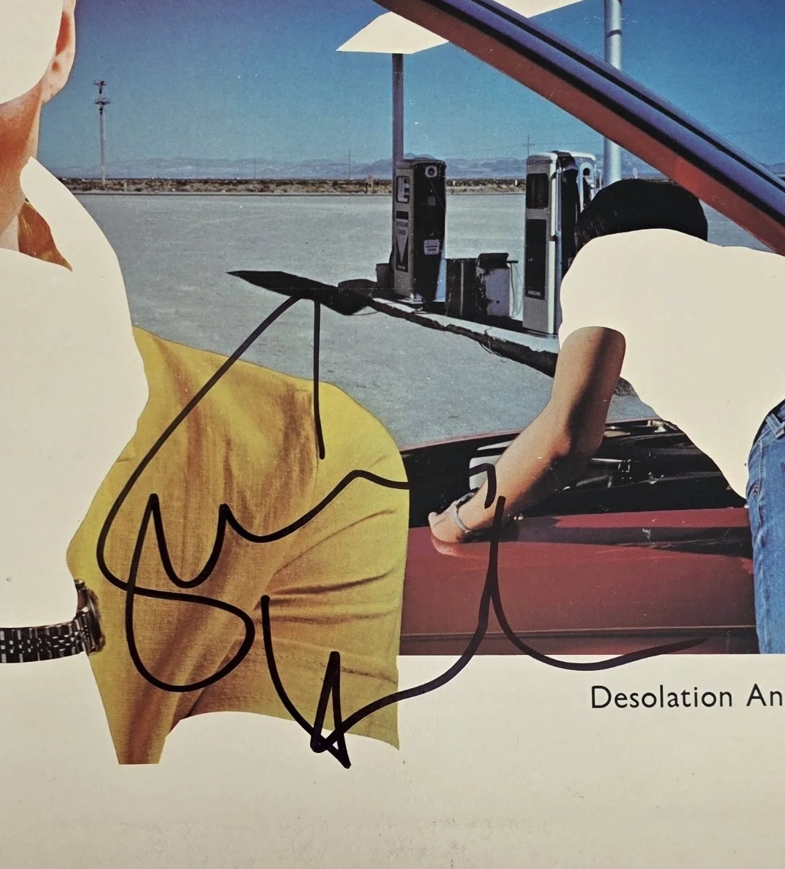 Simon Kirke Signed Bad Company Desolation Angels Album COA Proof Autograph Vinyl, изображение 3