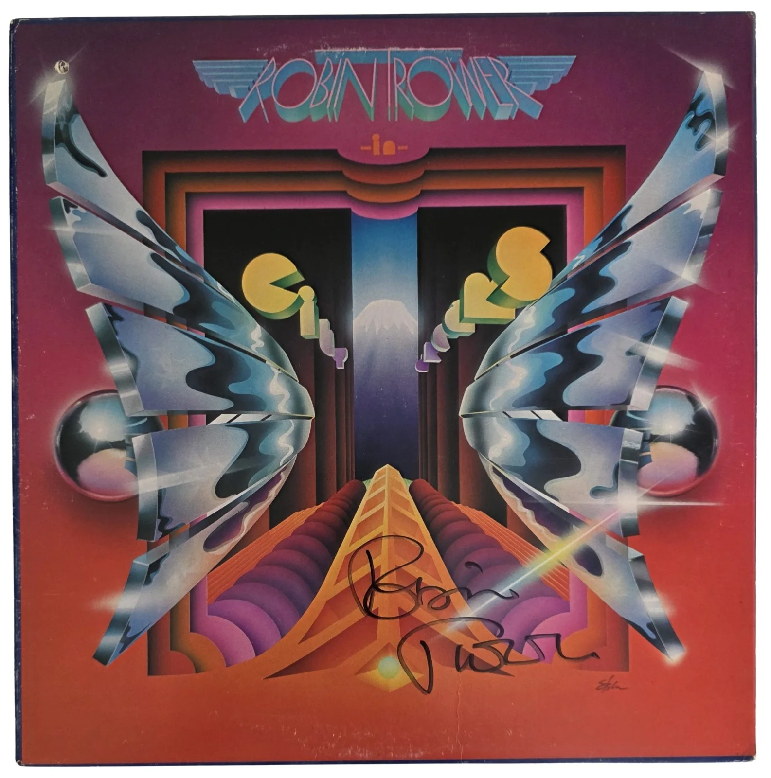 Robin Trower Signed In City Dreams Album COA Proof Autographed Vinyl Record, image 4