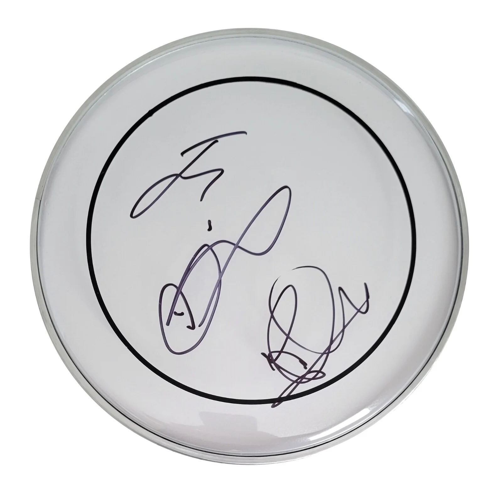 The Struts Band Signed 10'' Drumhead COA Proof Autograph Spiller,Elliottt.Davies, изображение 2