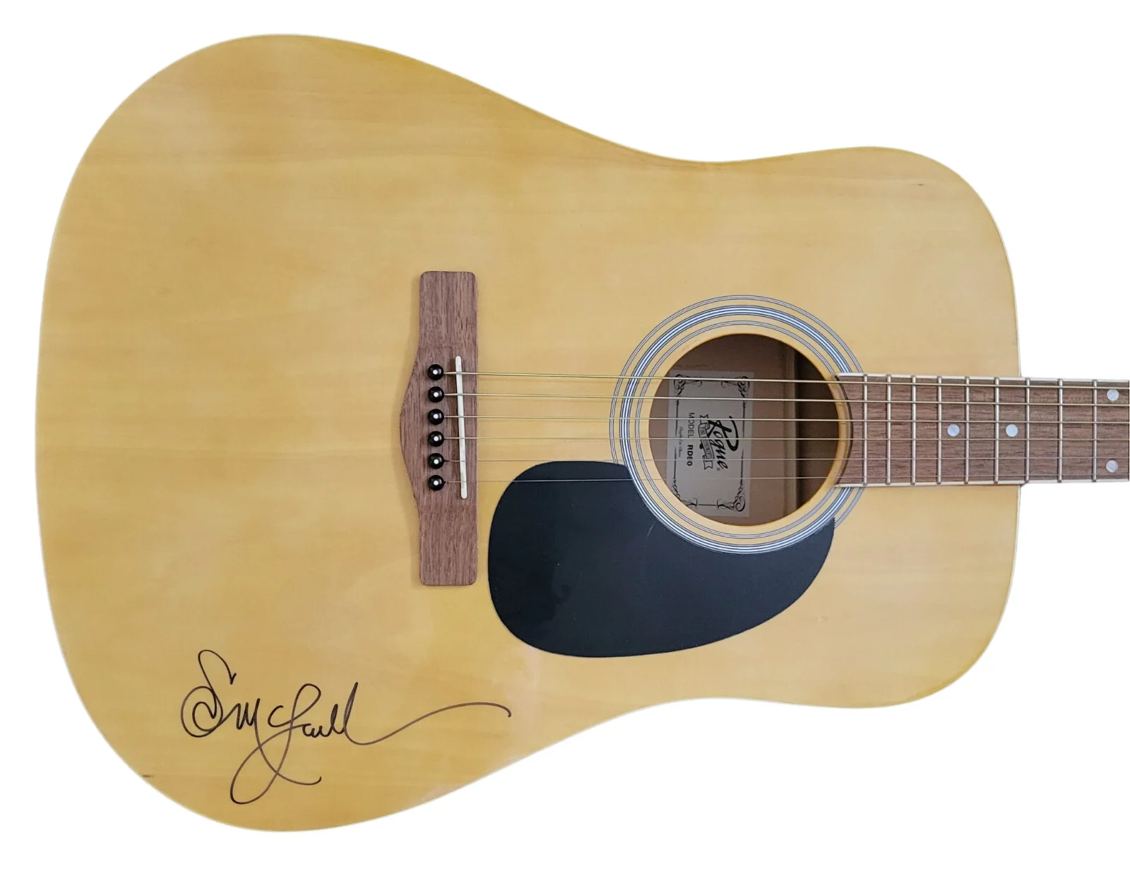 Sarah McLachlan Signed Acoustic Guitar Angel Exact Proof Beckett COA Autographed, изображение 4