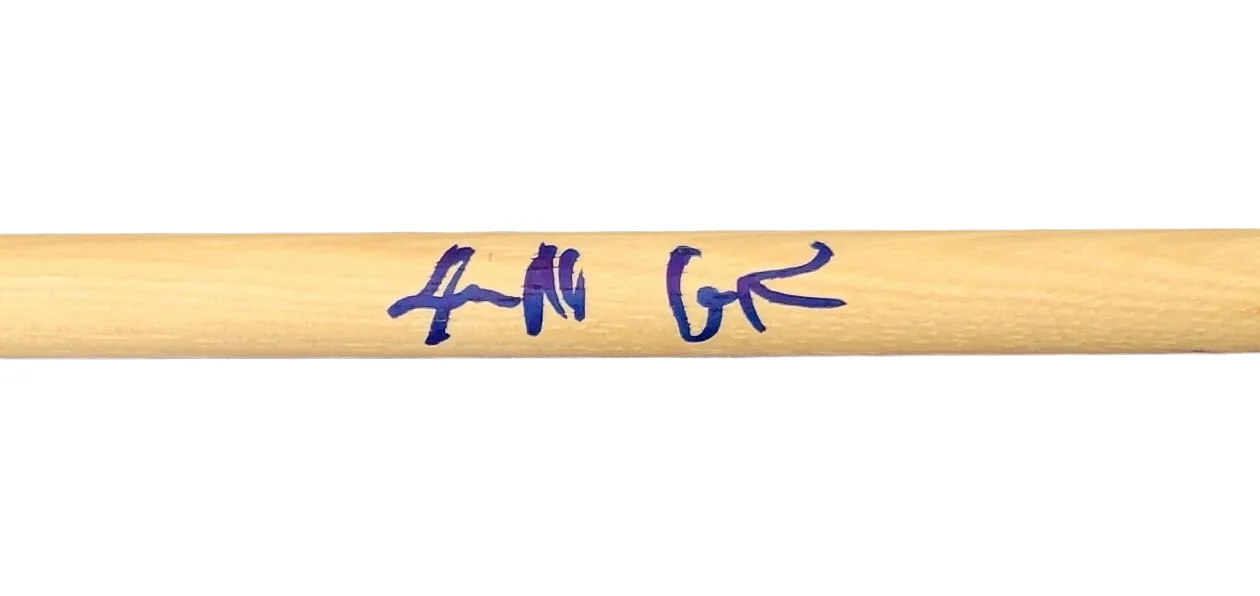 Steven Adler Guns N Roses drummer signed Drumstick COA proof autographed GNR, изображение 3