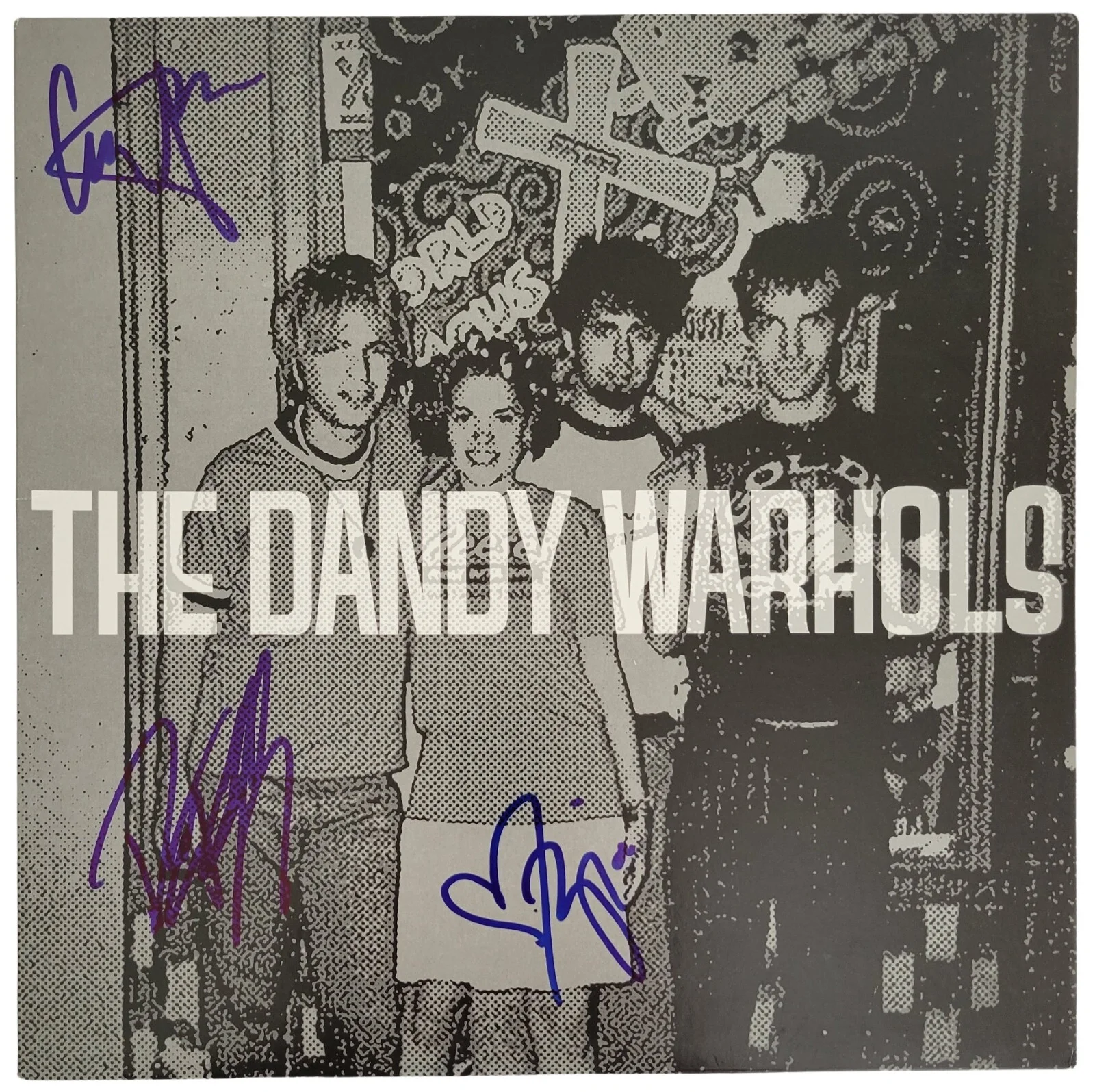 The Dandy Warhols Signed Live At The X-Ray Cafe Album Proof Autographed Vinyl, image 3