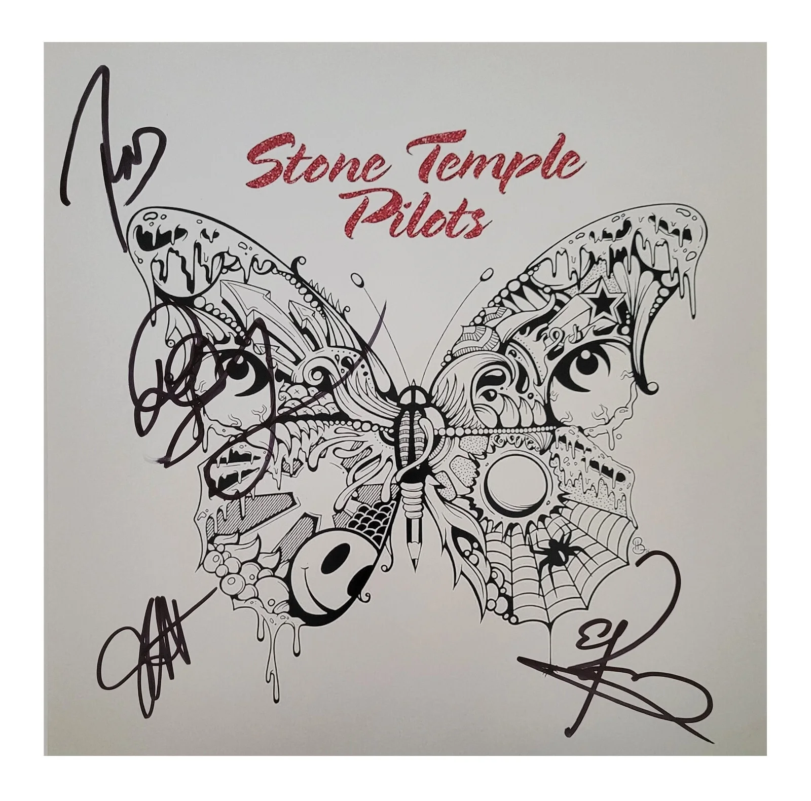 Stone Temple Pilots Band Signed 12x12 Album Photo Proof COA Autographed, изображение 2