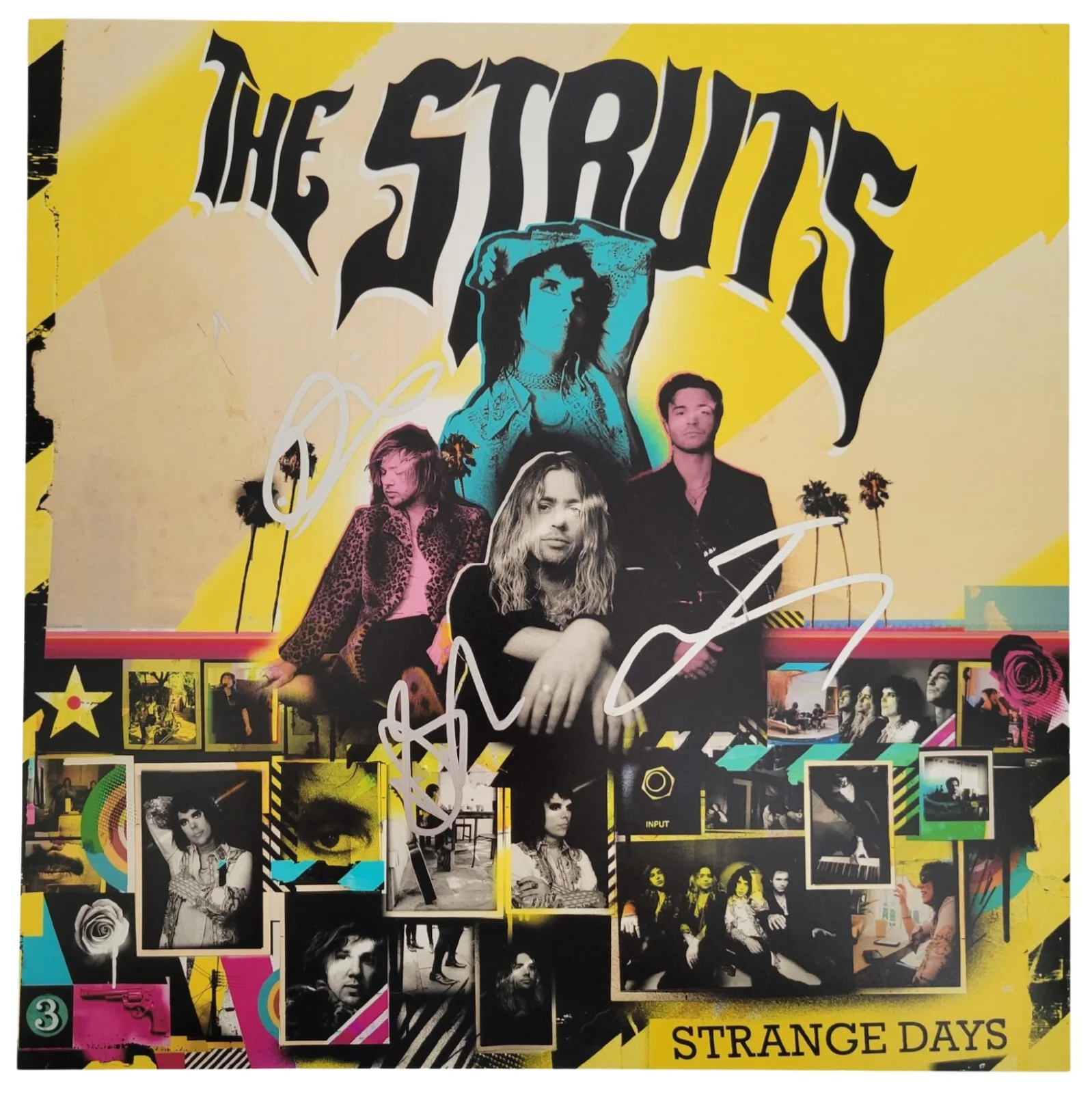 The Struts Band Signed 12x12 Strange Days Album Photo Proof COA Autographed, изображение 3