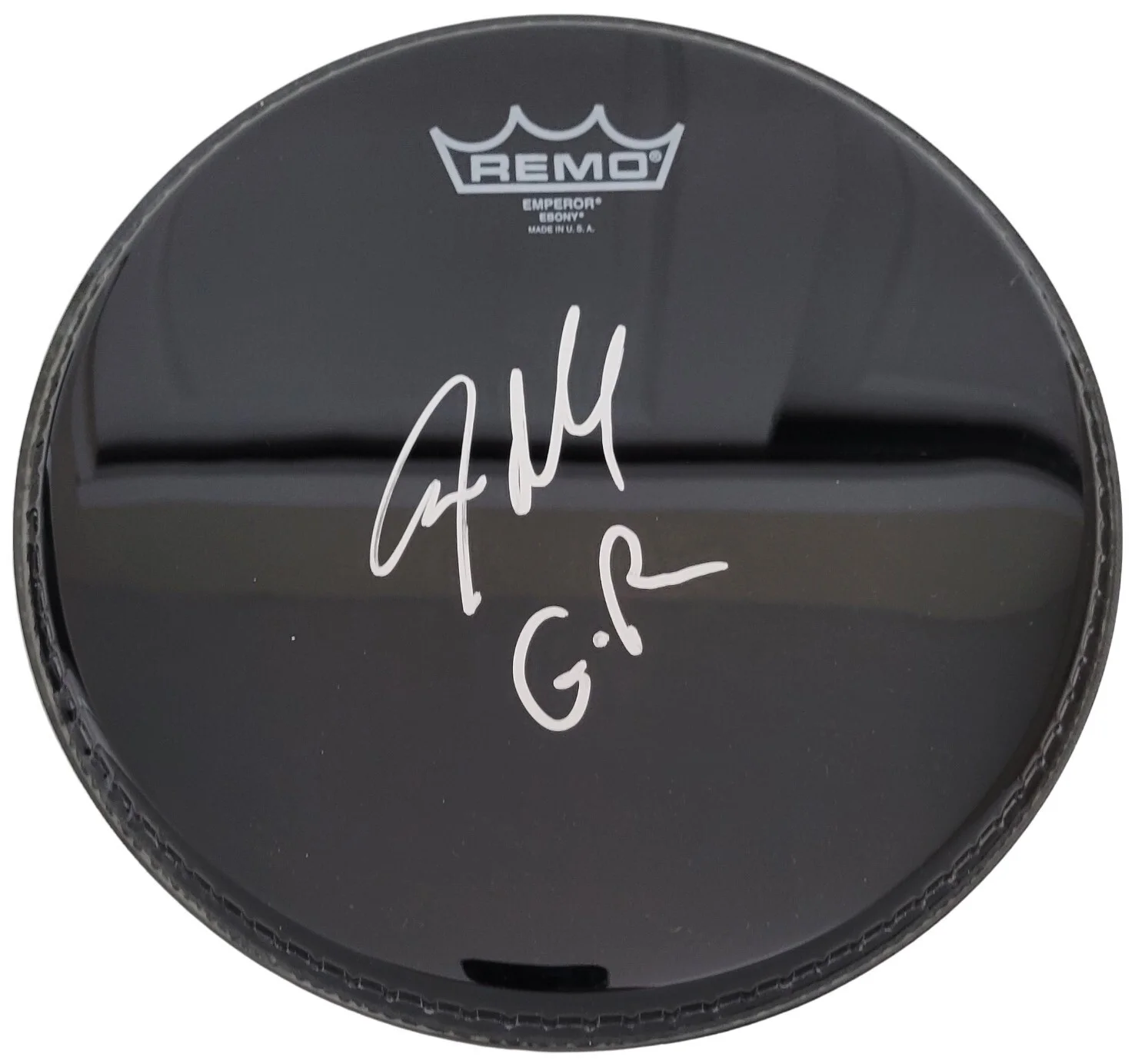 Steven Adler Guns N Roses drummer signed Drumhead COA proof autographed. GNR, изображение 2
