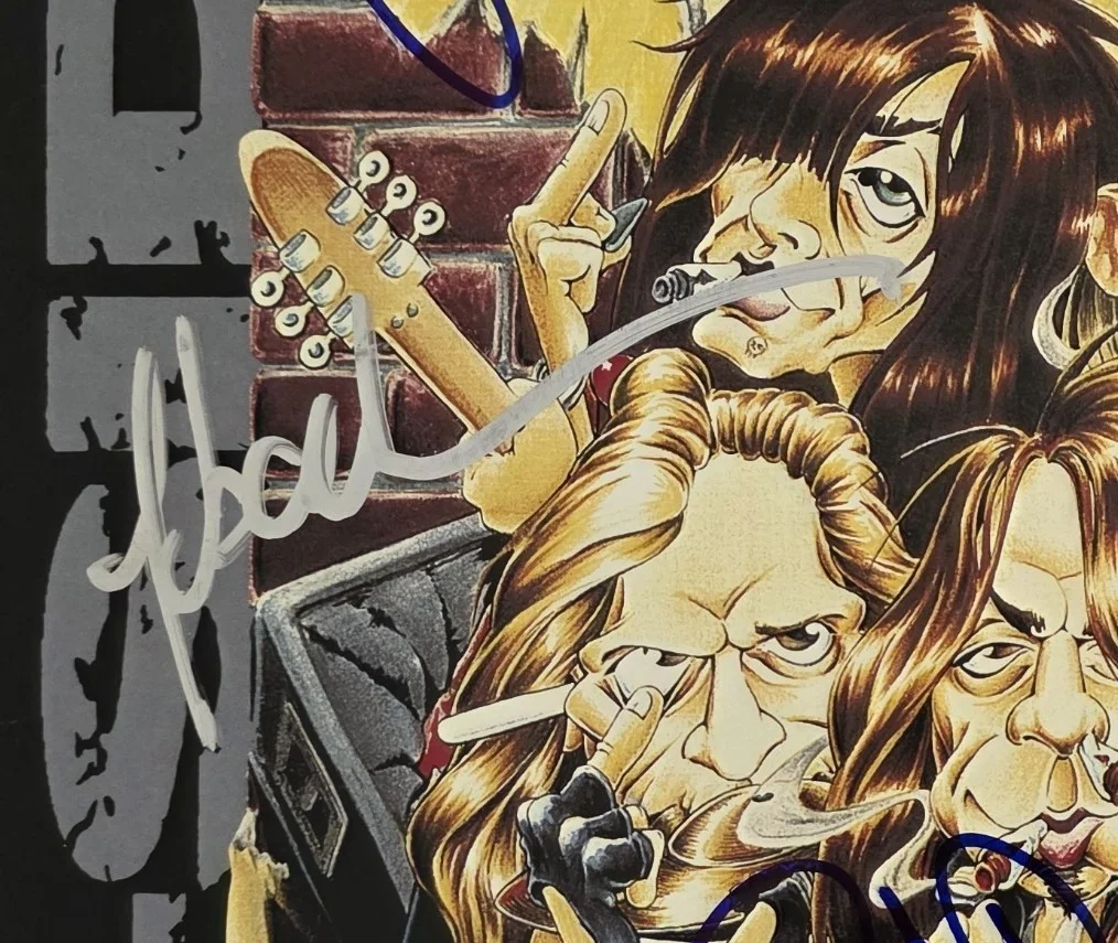 Skid Row Band Signed Album COA Proof Autographed Vinyl Sabo, Hill, Bolan, Bach, image 4