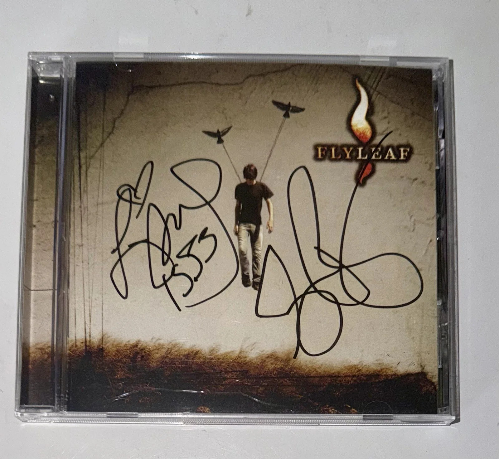 Flyleaf Self-Titled CD SIGNED by Lacey Sturm & Sameer Bhattacharya – 2006 - VG+, image 4