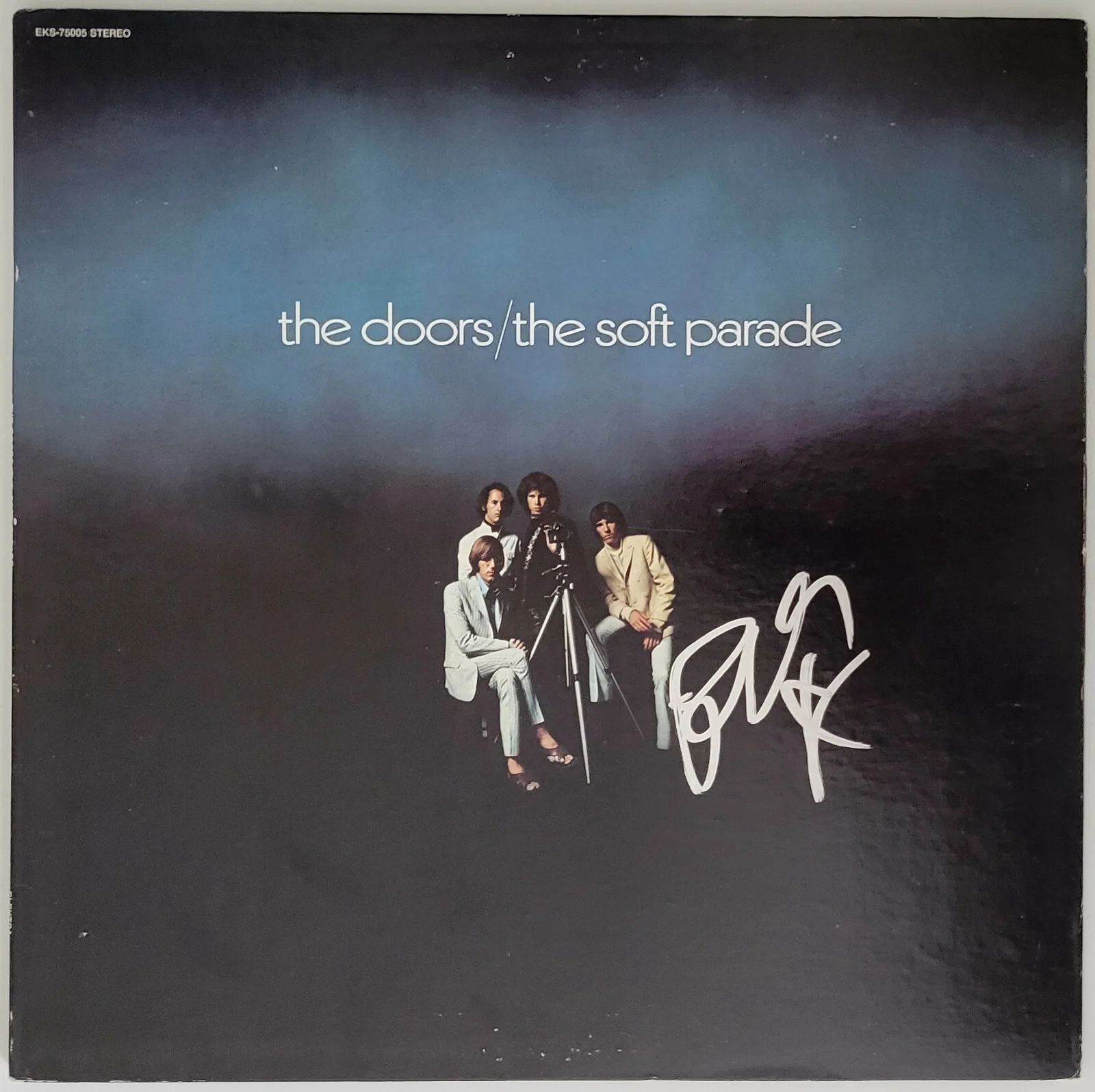 Robby Krieger signed The Doors The Soft Parade album vinyl record COA proof auto, изображение 3