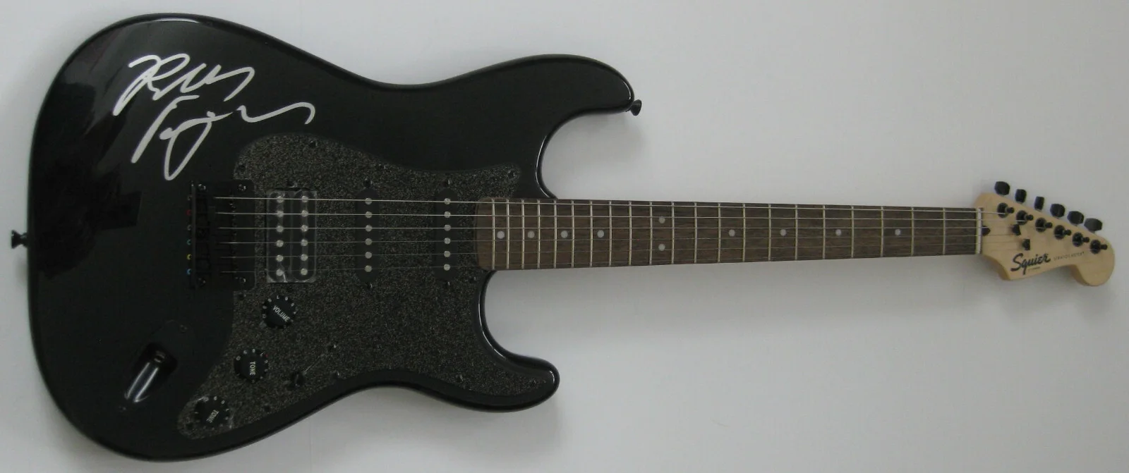 Robby Krieger The Doors signed Fender Squier electric guitar exact Proof Beckett, изображение 3