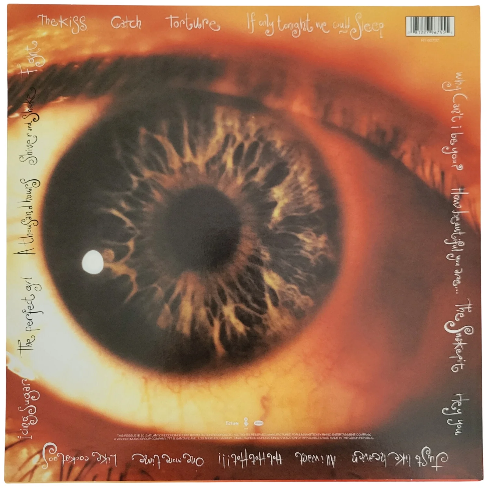 Robert Smith signed The Cure Kiss Me, Kiss Me, Kiss Me album Vinyl Record proof, изображение 4
