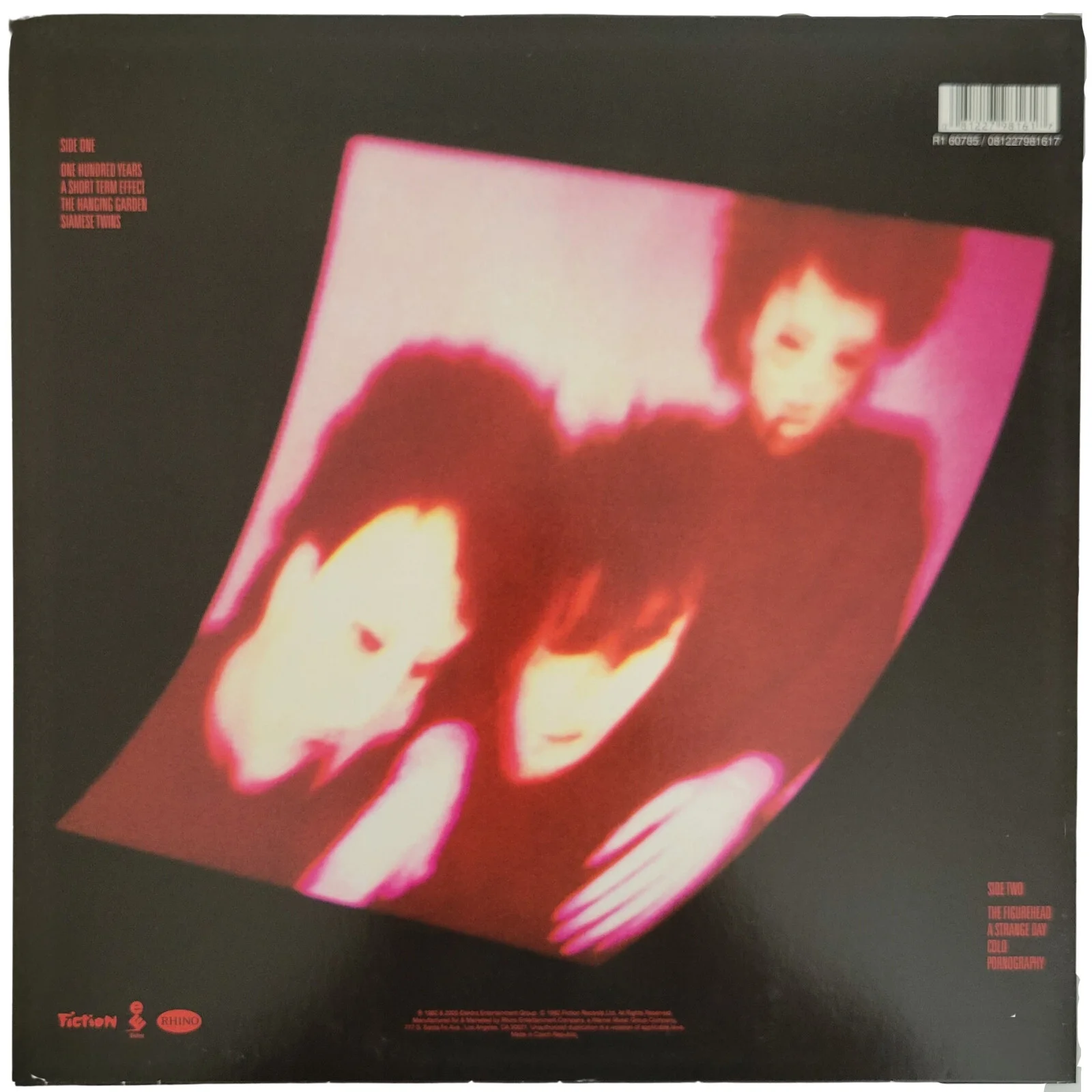Robert Smith signed The Cure Pornography album, vinyl Record COA exact proof, image 4