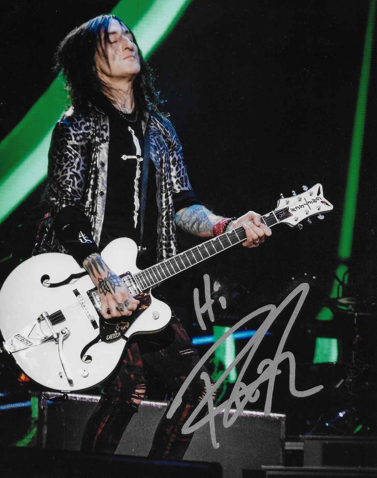 Richard Fortus Guns N Roses signed 8x10 photo proof COA autographed GNR., изображение 2
