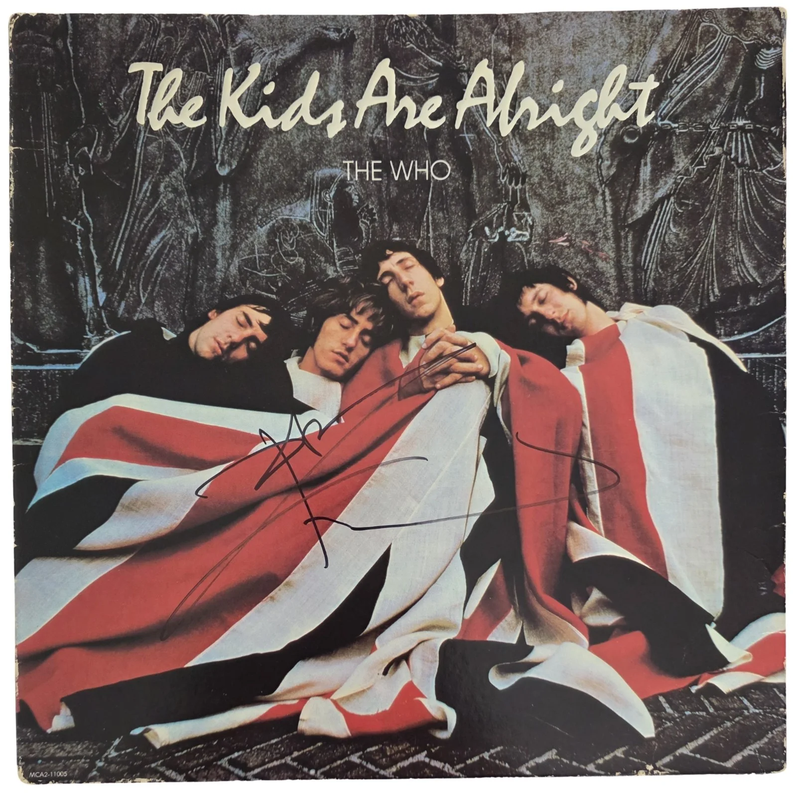 Pete Townshend Signed The Who Kids Are Alright Album COA Proof Autographed Vinyl, изображение 3