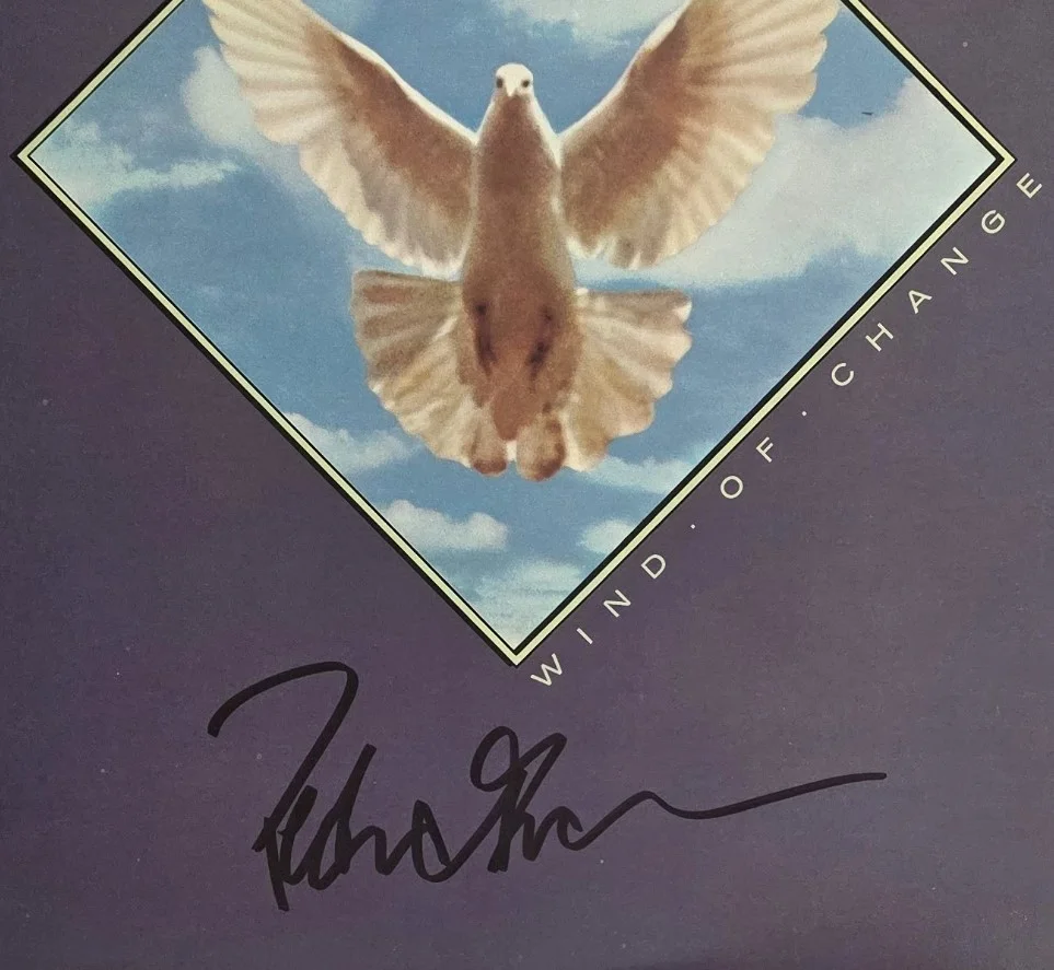 Peter Frampton Signed Wind of Change Album COA Proof Autographed Vinyl Record, image 2