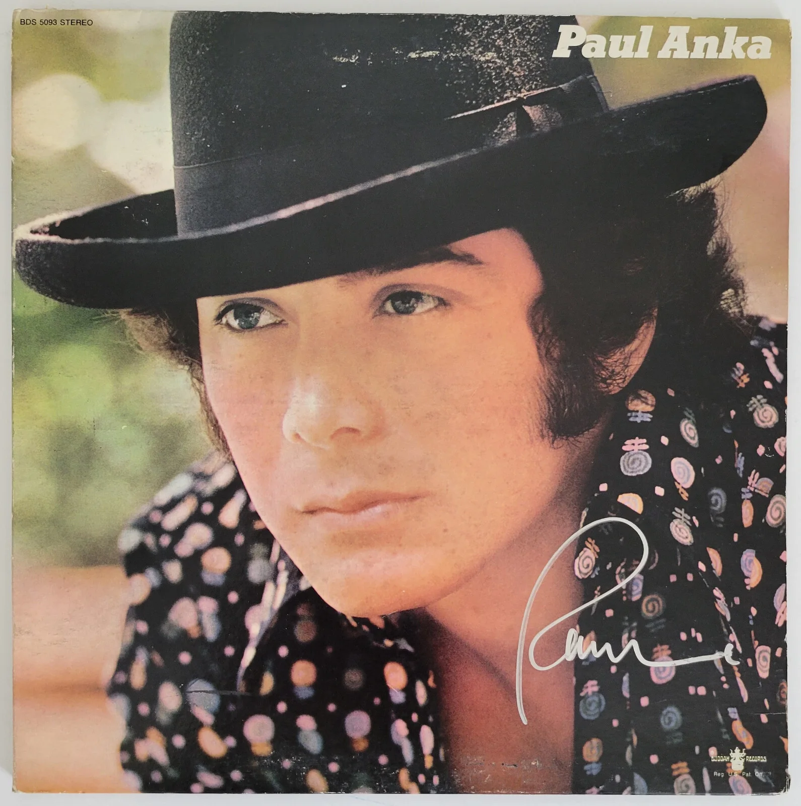 Paul Anka signed album vinyl record COA exact proof autographed, изображение 3