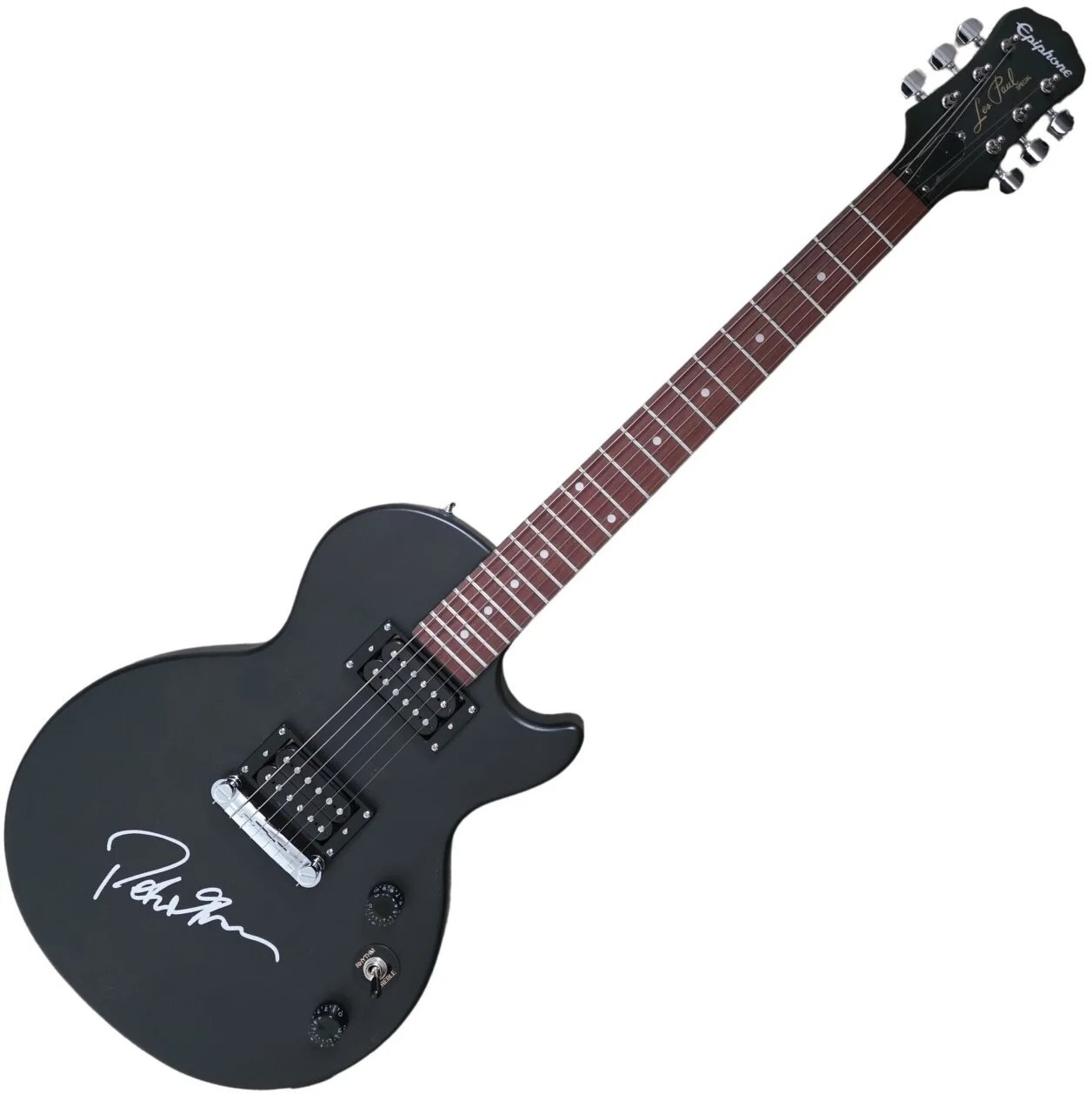 Peter Frampton Signed Epiphone Les Paul Guitar COA Proof HOF Legned Autographed, image 3