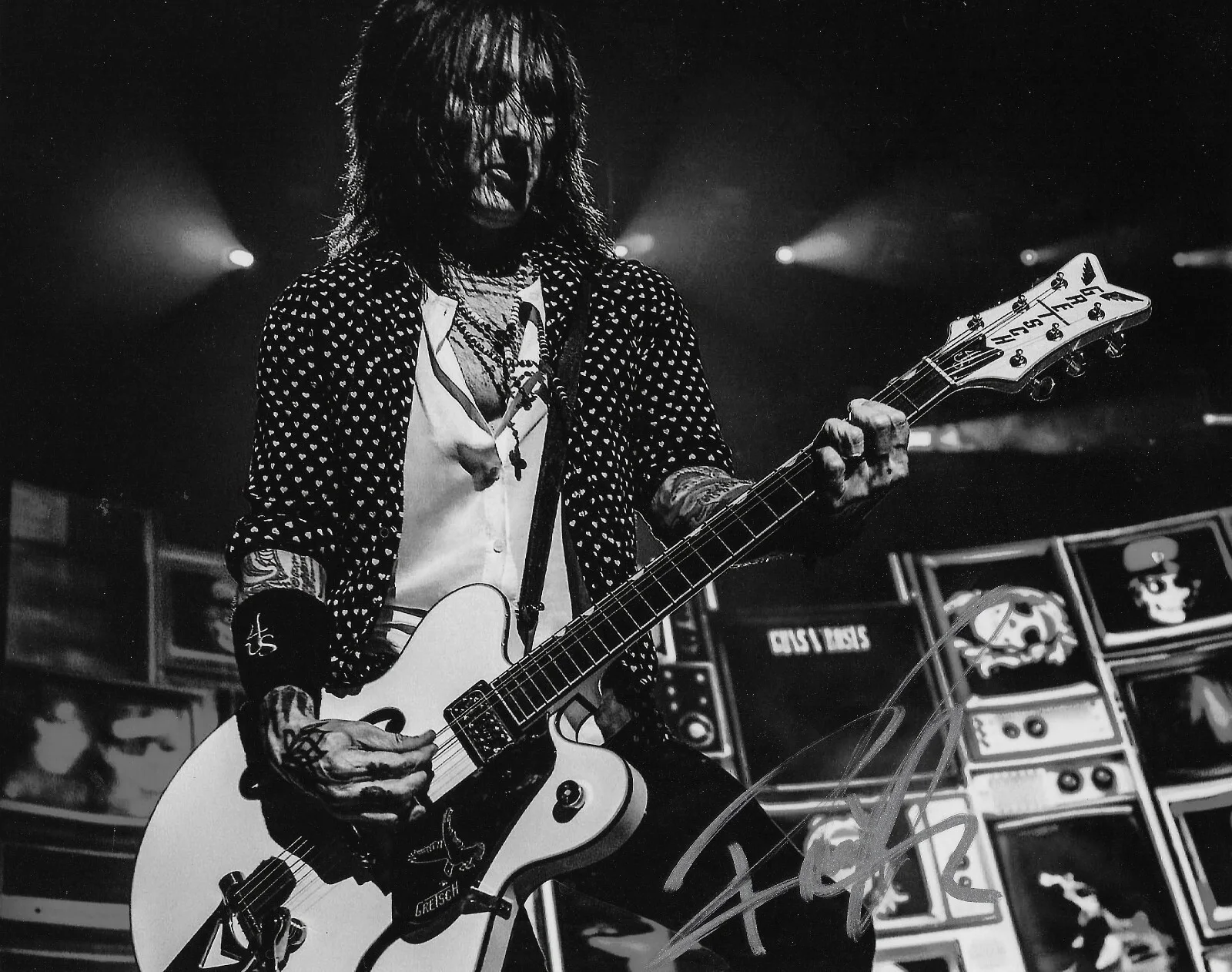 Richard Fortus Guns N Roses signed 8x10 photo proof COA autographed GNR, изображение 2
