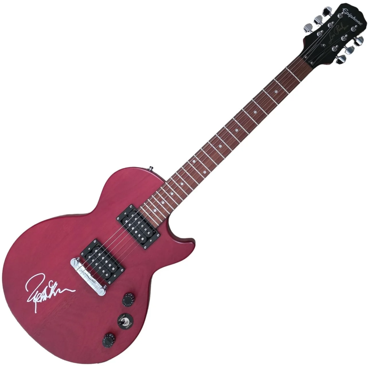 Peter Frampton Signed Epiphone Les Paul Guitar COA Exact Proof Autographed, image 3