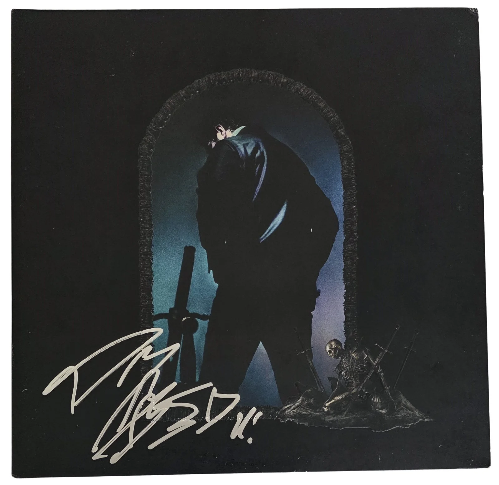 Post Malone Signed Hollywoods Bleeding Album COA Proof Autographed Vinyl Record, изображение 4