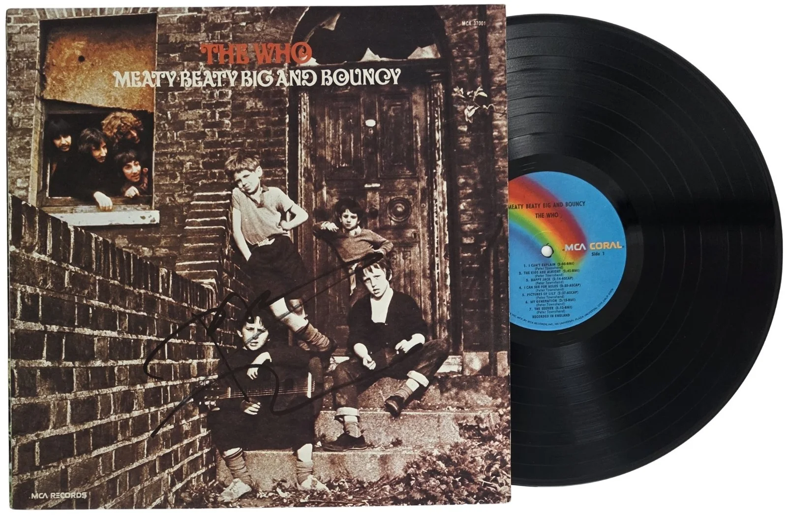 Pete Townshend Signed The Who Album COA Exact Proof Autographed Vinyl Record, image 2