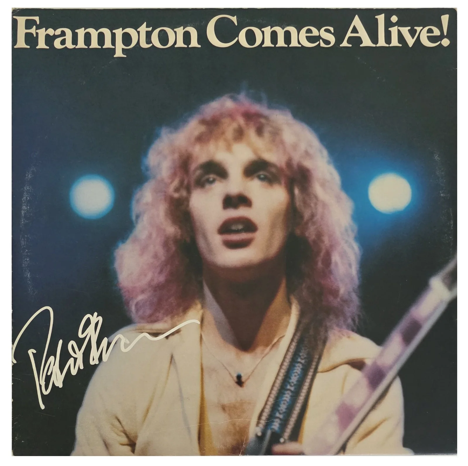 Peter Frampton Signed Frampton Comes Alive Album COA Proof Autographed Vinyl, image 3