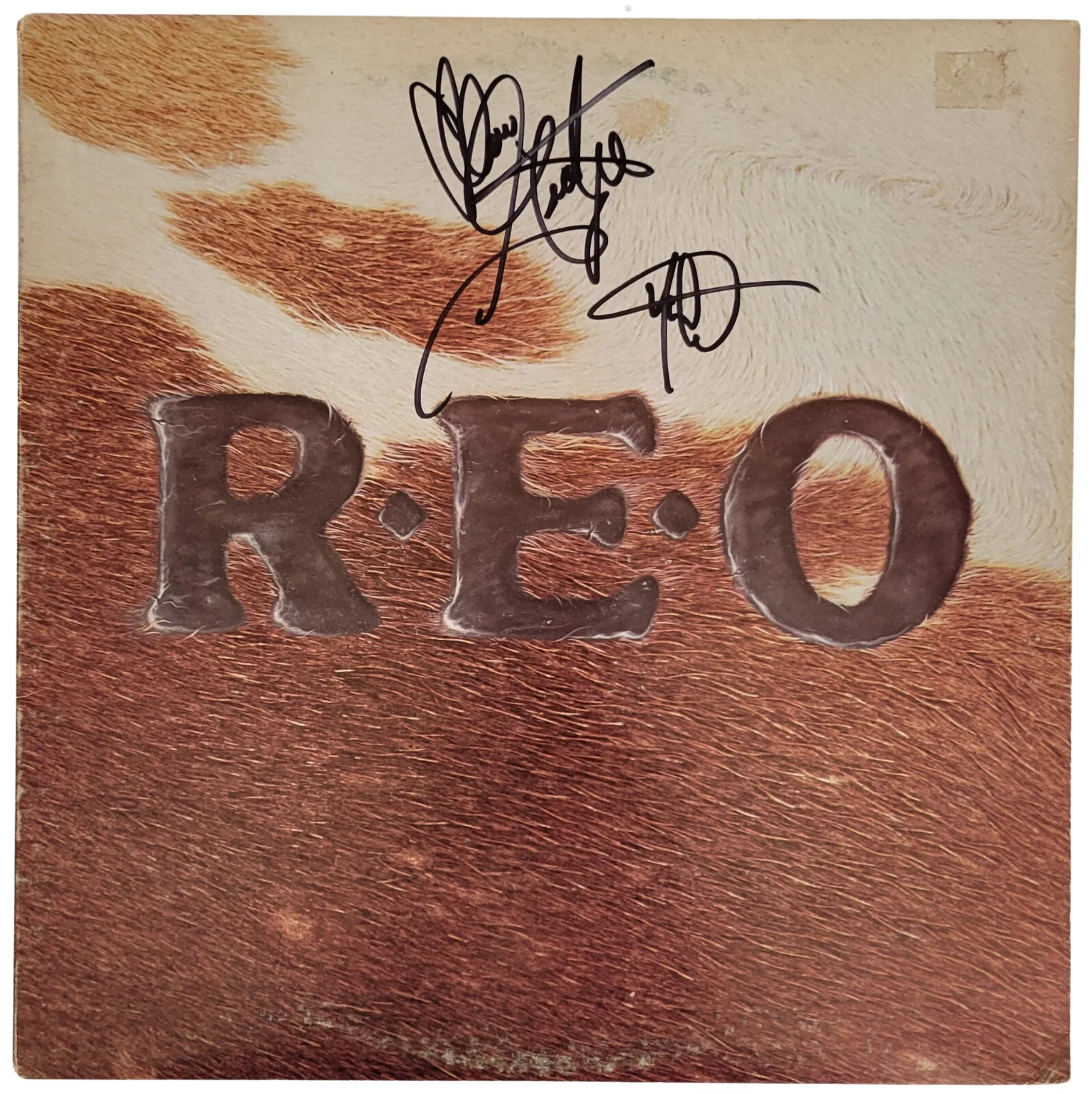 REO Speedwagon Signed R.E.O. Album COA Exact Proof Autographed Vinyl Record, image 3