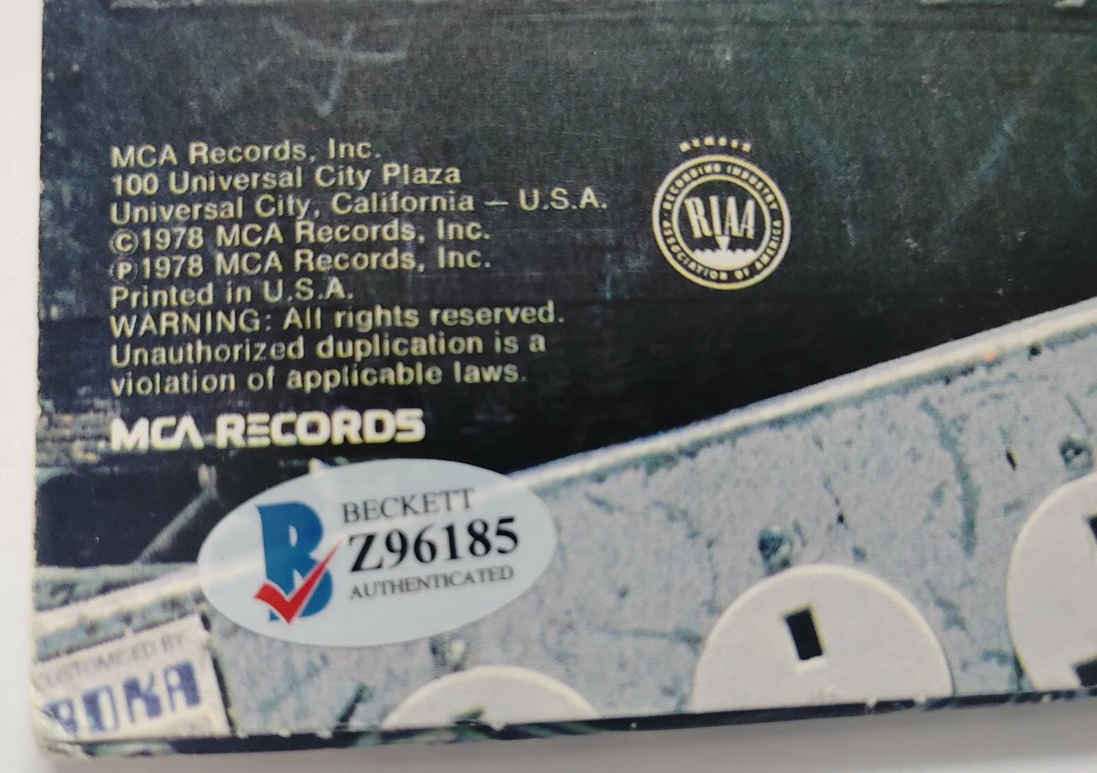 Pete Townshend The Who autographed Who are you album vinyl record proof Beckett, изображение 5