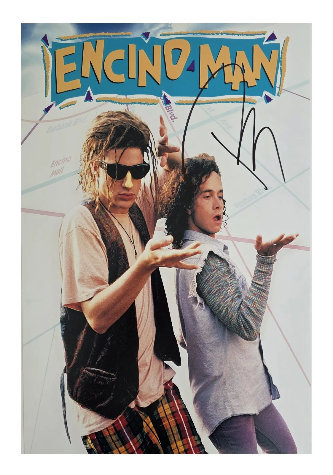 Pauly Shore — Pauly Shore Signed Encino Man 12x18 Photo COA Exact Proof Autographed Poster, изображение 2
