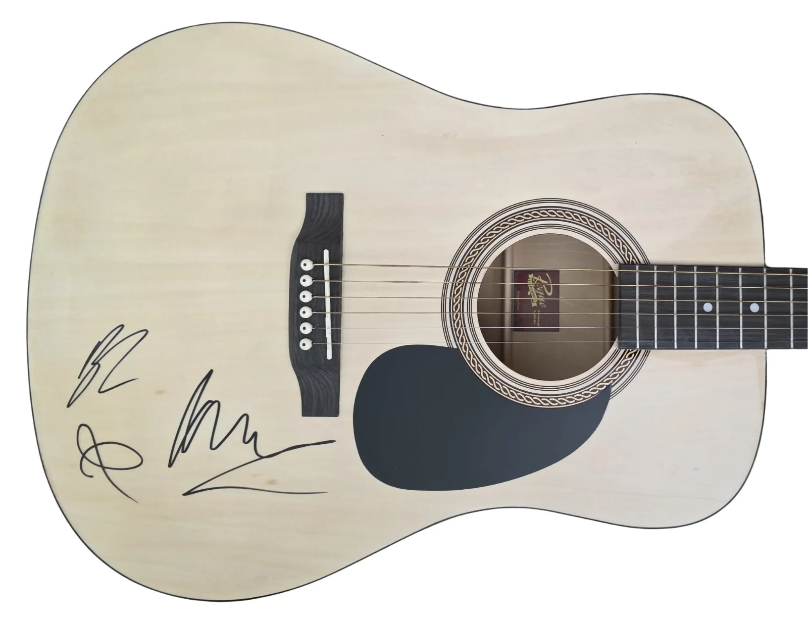Mumford & Sons Band Signed Full Size Acoustic Guitar COA Exact Proof Autographed, изображение 5