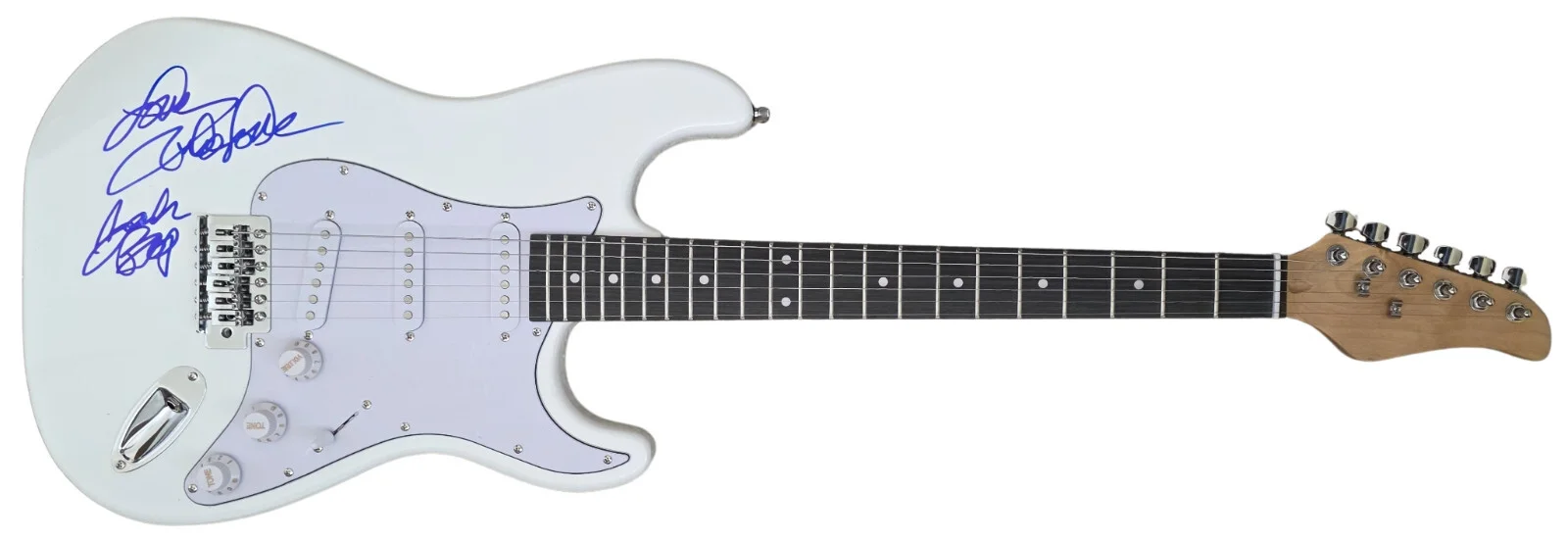 Mike Love Signed Full Size Electric Guitar COA Proof Autographed Beach Boys, изображение 2