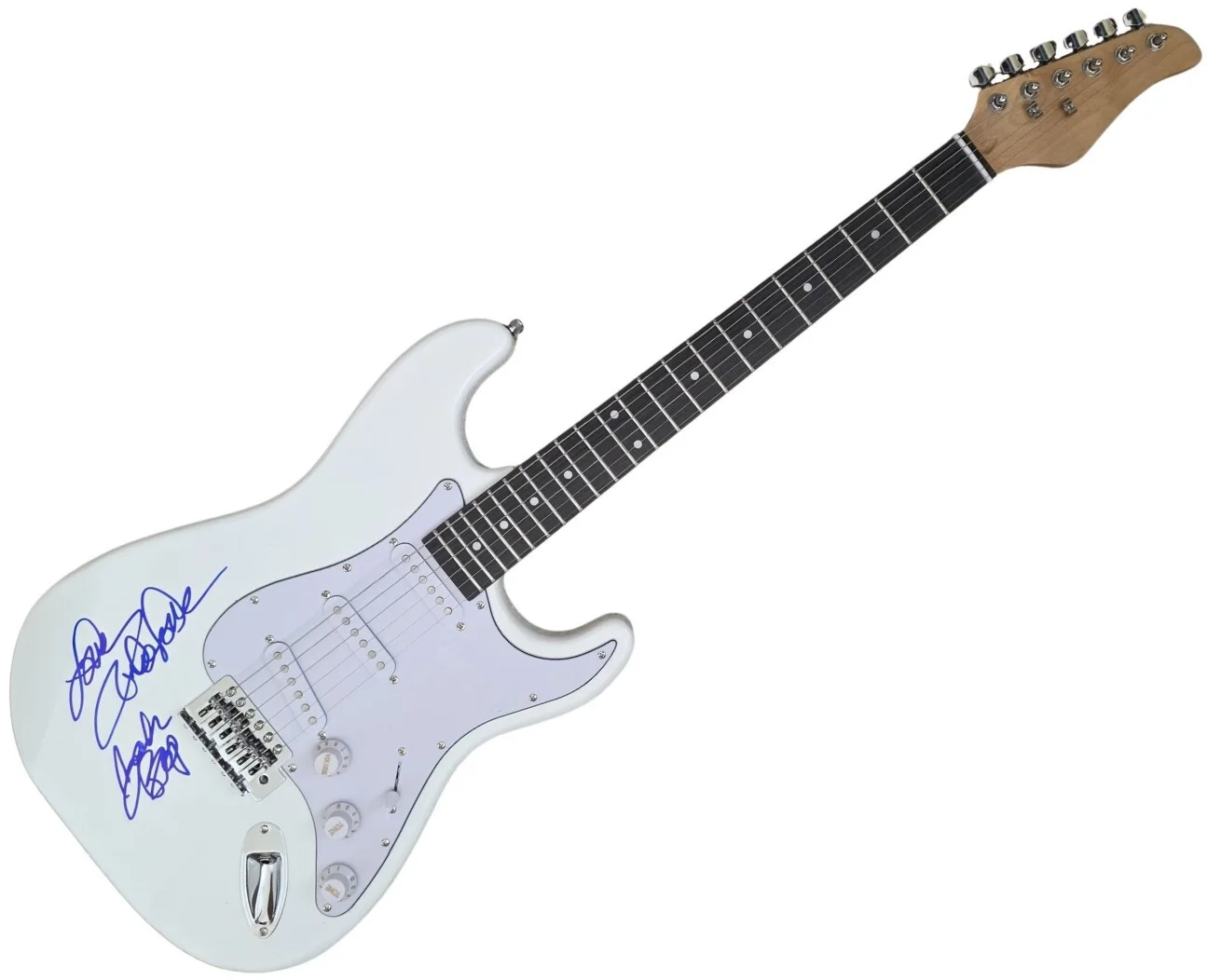 Mike Love Signed Full Size Electric Guitar COA Proof Autographed Beach Boys, изображение 4