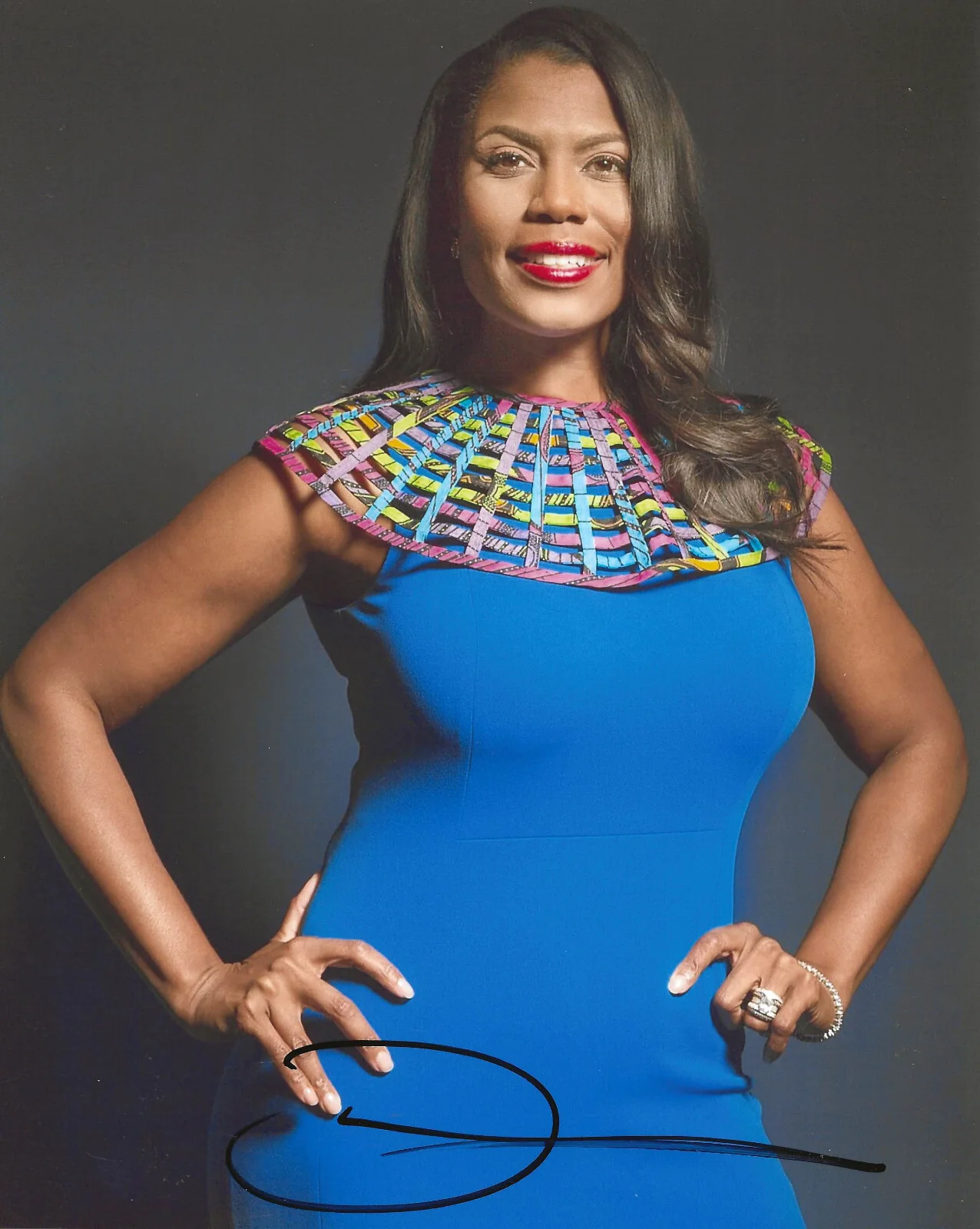 Omarosa Manigault Newman — Omarosa Manigault Newman signed 8x10 photo COA proof autographed...Donald Trump, изображение 2