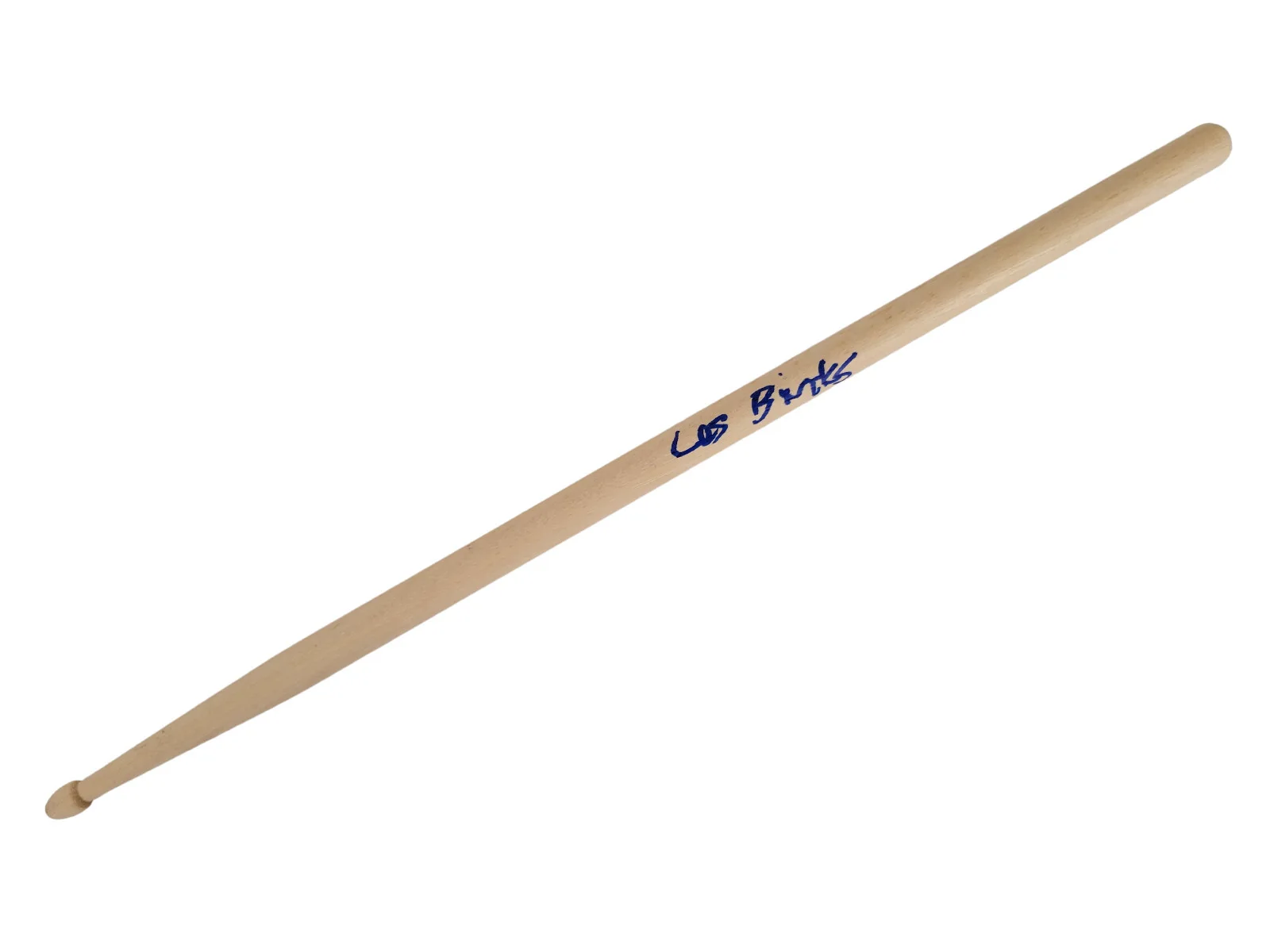 Les Binks Judas Priest drummer signed Drumstick COA exact proof Rare autograph., image 4