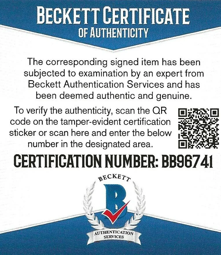MC Hammer signed Please Hammer Don't Hurt 'Em album vinyl proof Beckett COA, изображение 5